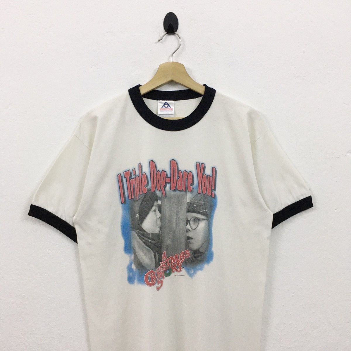 Vintage Rare Vintage Movie A Christmas Story I Triple Dog-Dare You! Size US L / EU 52-54 / 3 - 6 Thumbnail