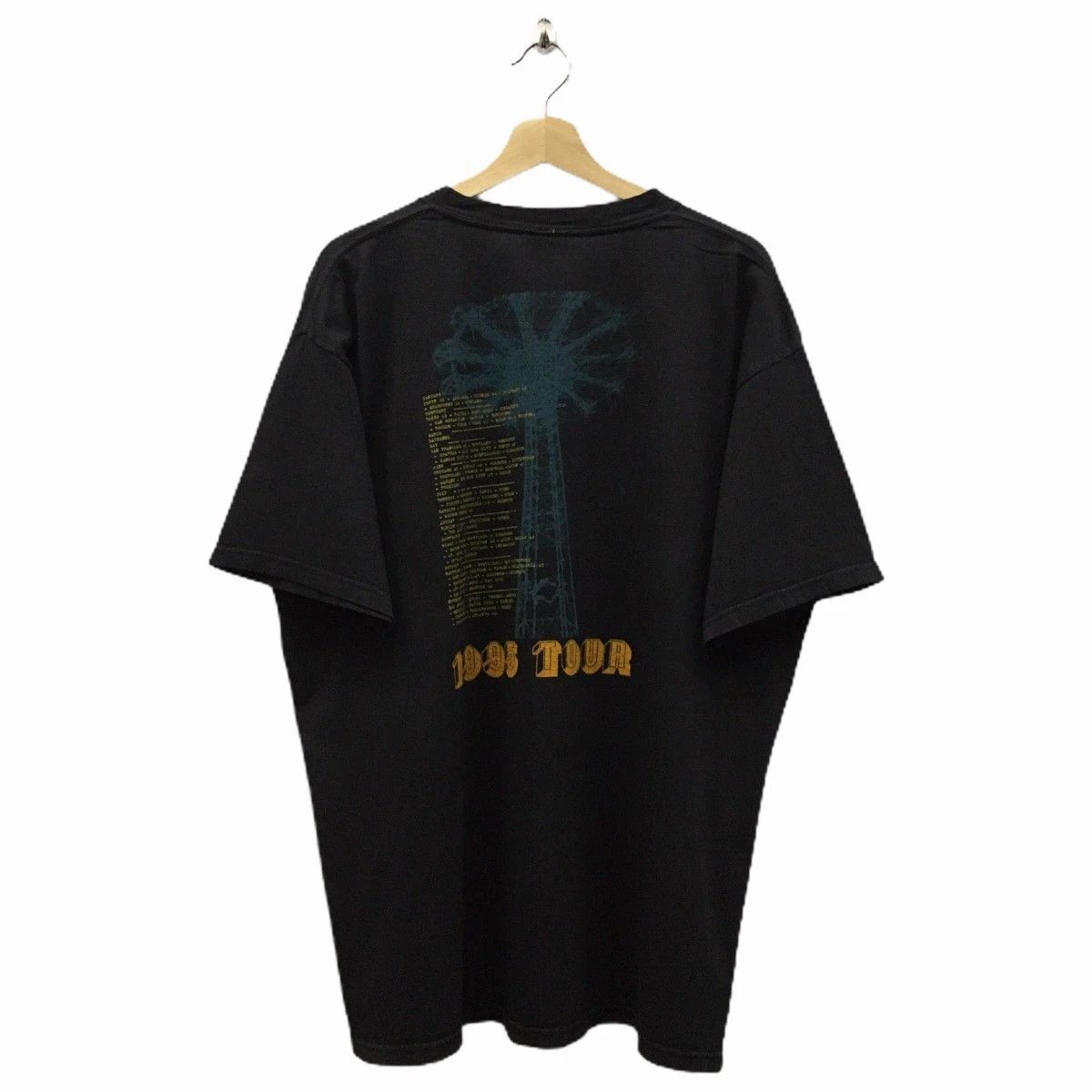 Band Tees × Vintage Rare Vintage 1995 R.E.M. Tour Shirt 90s Rock Merch tshirt Size US XL / EU 56 / 4 - 2 Thumbnail