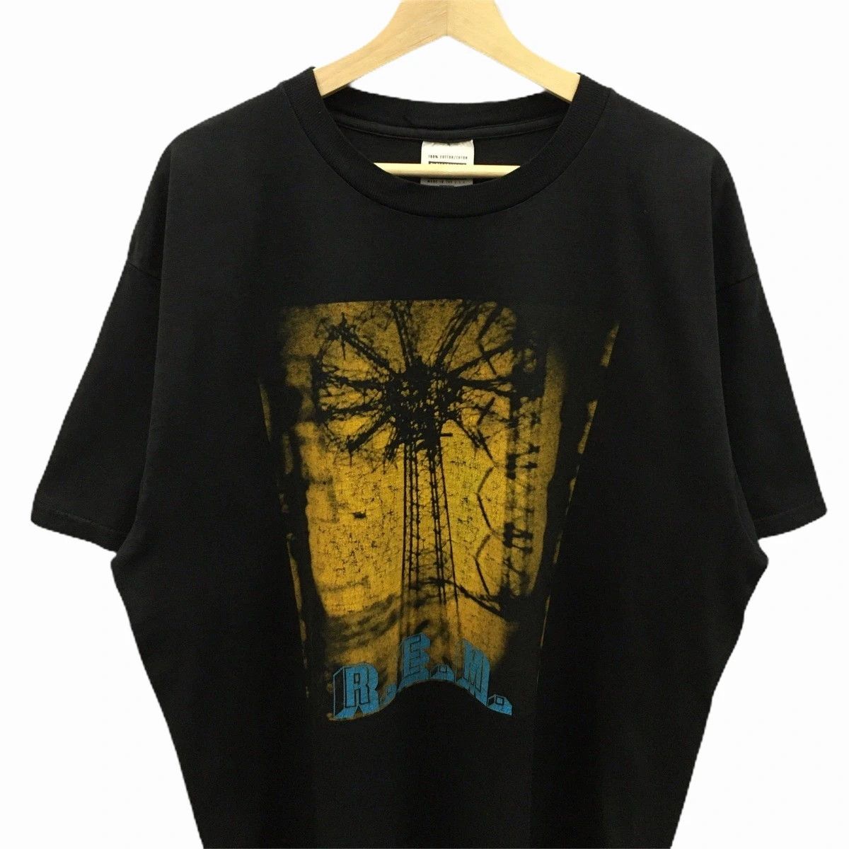 Band Tees × Vintage Rare Vintage 1995 R.E.M. Tour Shirt 90s Rock Merch tshirt Size US XL / EU 56 / 4 - 5 Thumbnail