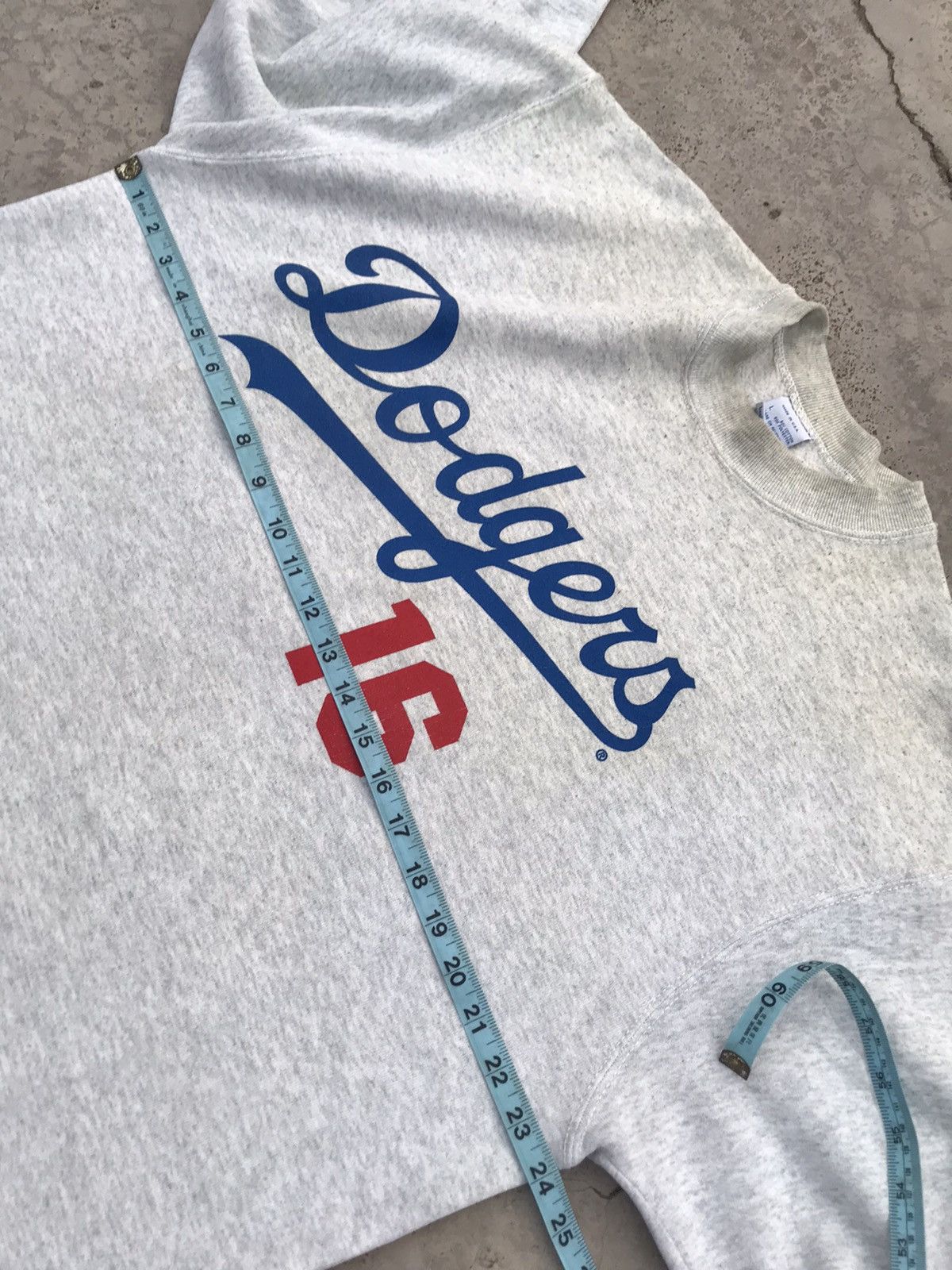 MLB × Vintage VINTAGE MLB DODGERS CREWNECK SWEATSHIRT MADE IN USA Size US L / EU 52-54 / 3 - 10 Thumbnail