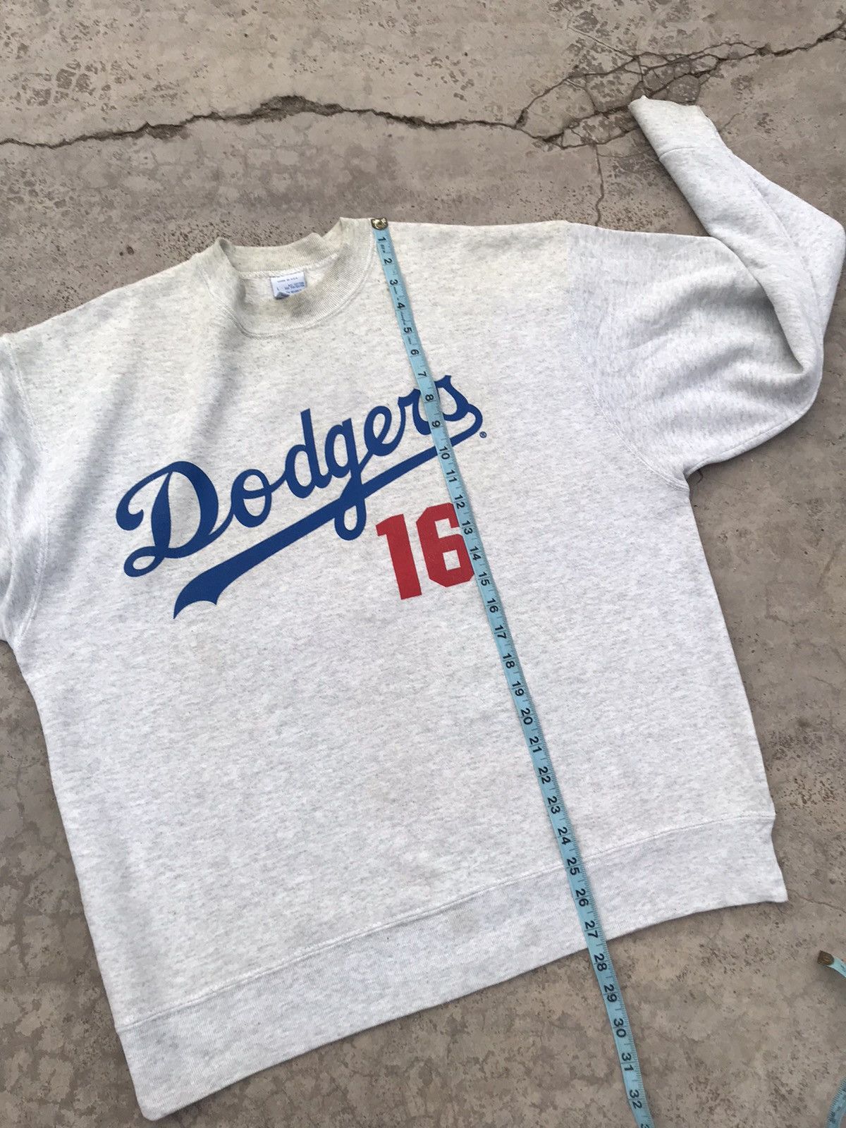 MLB × Vintage VINTAGE MLB DODGERS CREWNECK SWEATSHIRT MADE IN USA Size US L / EU 52-54 / 3 - 11 Thumbnail