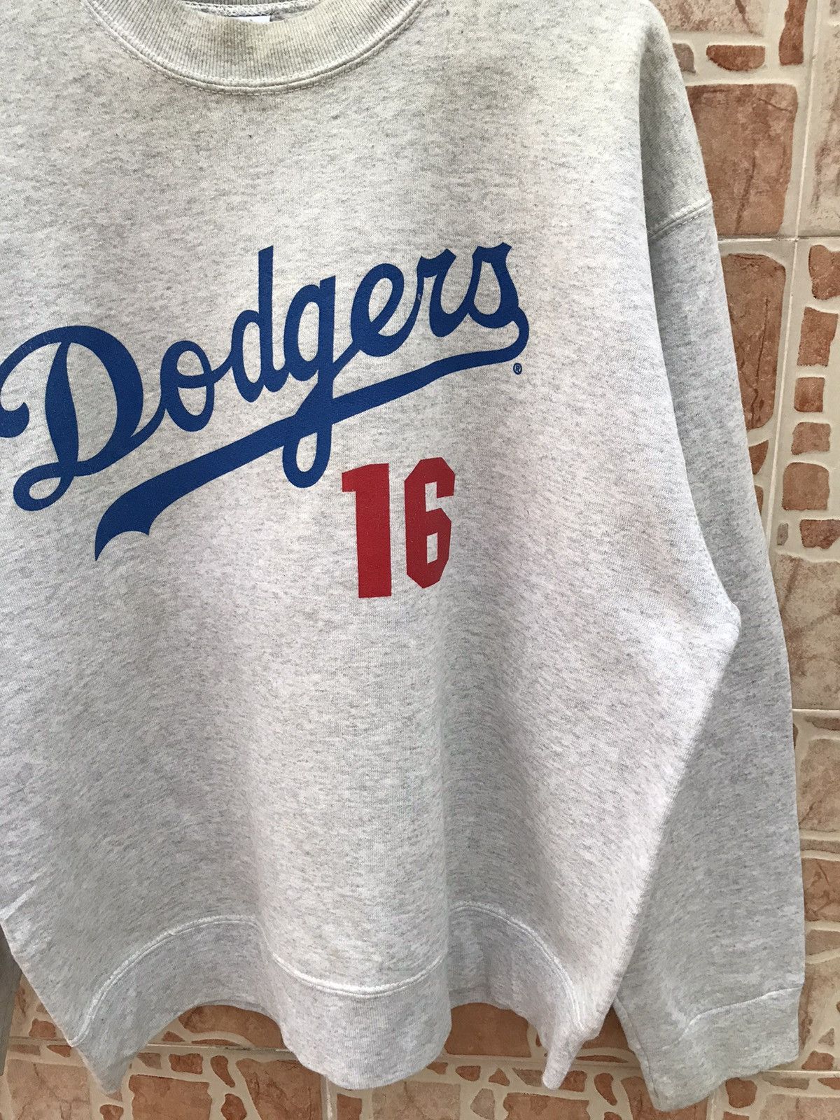 MLB × Vintage VINTAGE MLB DODGERS CREWNECK SWEATSHIRT MADE IN USA Size US L / EU 52-54 / 3 - 4 Thumbnail
