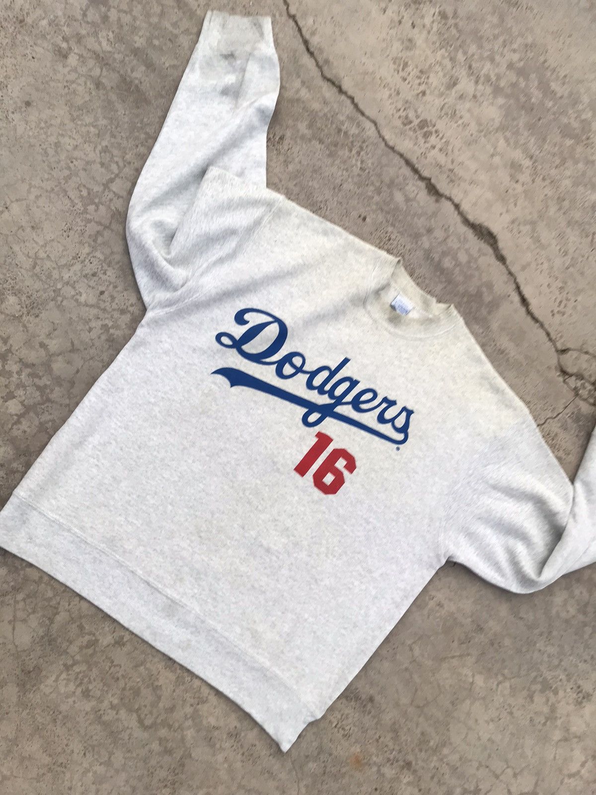 MLB × Vintage VINTAGE MLB DODGERS CREWNECK SWEATSHIRT MADE IN USA Size US L / EU 52-54 / 3 - 9 Thumbnail