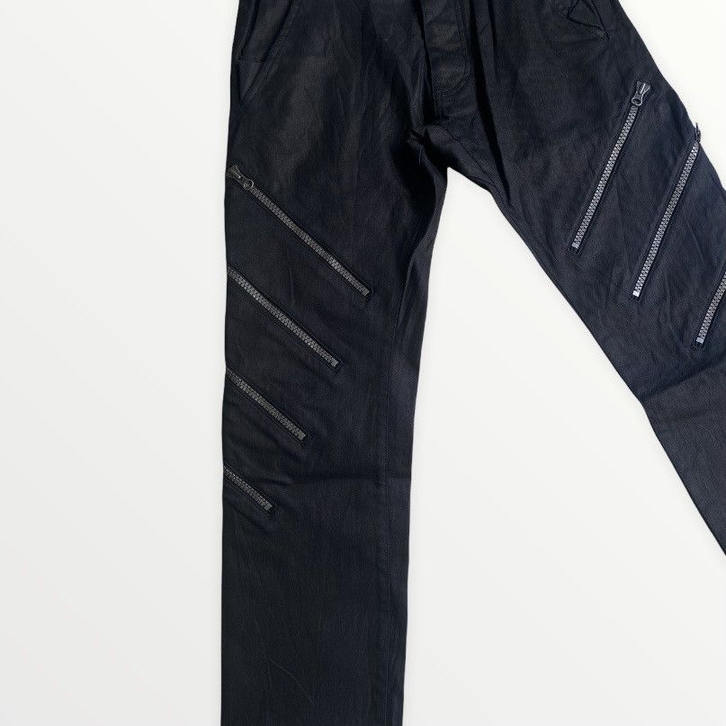 Vivienne Westwood Resin Black Coated Zip Denim Size US 30 / EU 46 - 3 Thumbnail