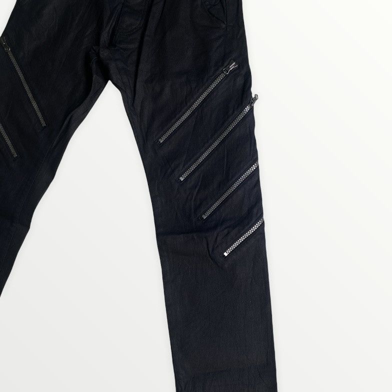 Vivienne Westwood Resin Black Coated Zip Denim Size US 30 / EU 46 - 2 Thumbnail