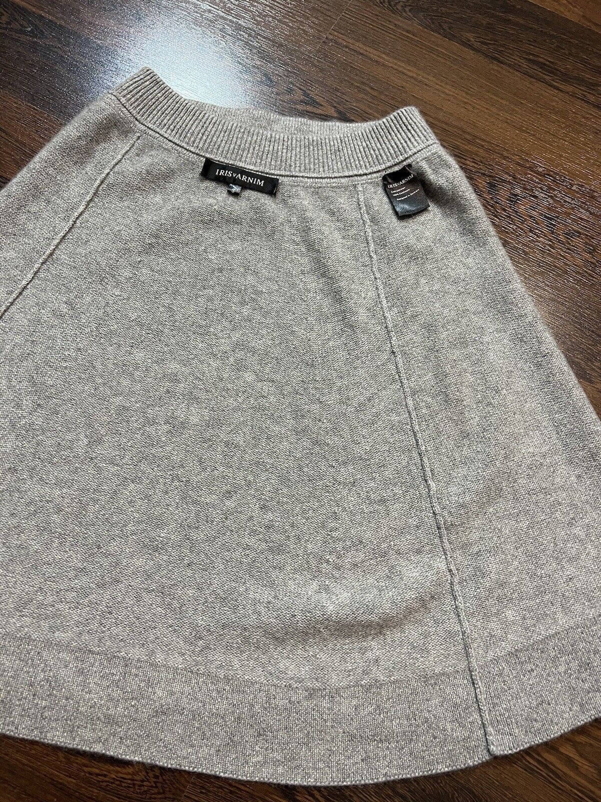 Iris von Arnim IRIS Von Arnim Cashmere Skirt Gray Size S Size 28" / US 6 / IT 42 - 5 Thumbnail
