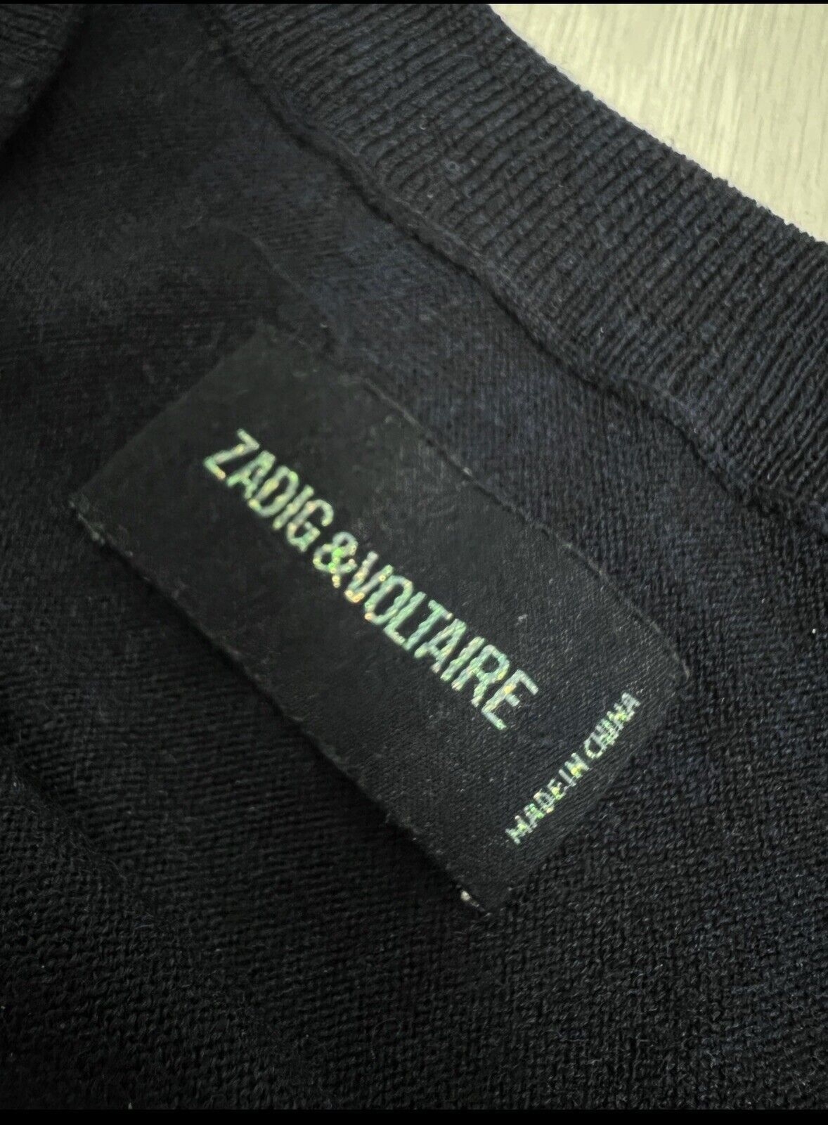Zadig & Voltaire Zadig Voltaire Merino Wool Dress Blue Size L Size L / US 10 / IT 46 - 12 Thumbnail