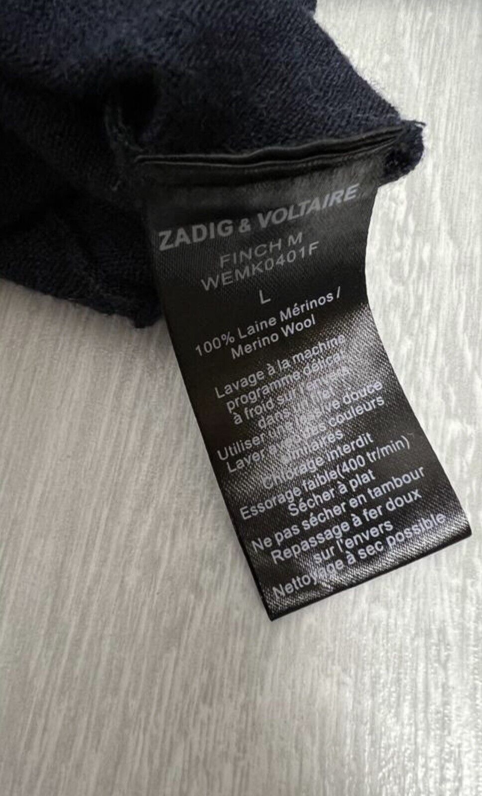 Zadig & Voltaire Zadig Voltaire Merino Wool Dress Blue Size L Size L / US 10 / IT 46 - 11 Thumbnail