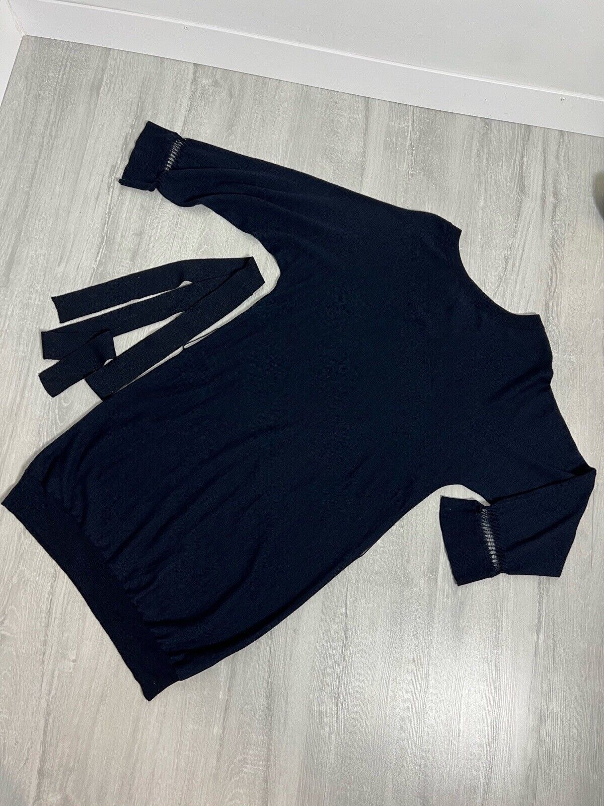 Zadig & Voltaire Zadig Voltaire Merino Wool Dress Blue Size L Size L / US 10 / IT 46 - 2 Thumbnail