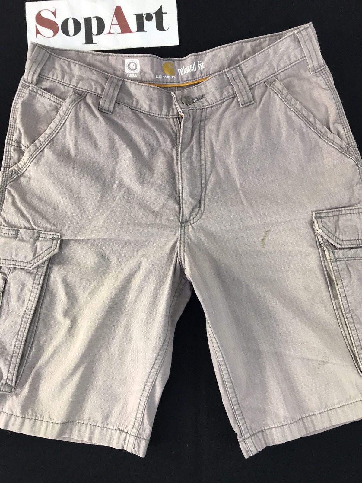 Carhartt Short Pants Carhartt Workwear Faded Colour Size US 34 / EU 50 - 3 Thumbnail