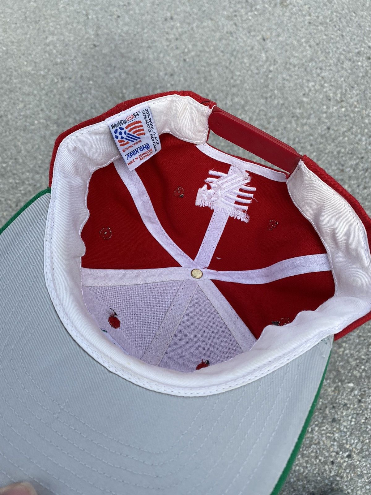 Vintage Vintage 1994 Italy World Cup Apex One Hat Size ONE SIZE - 4 Thumbnail