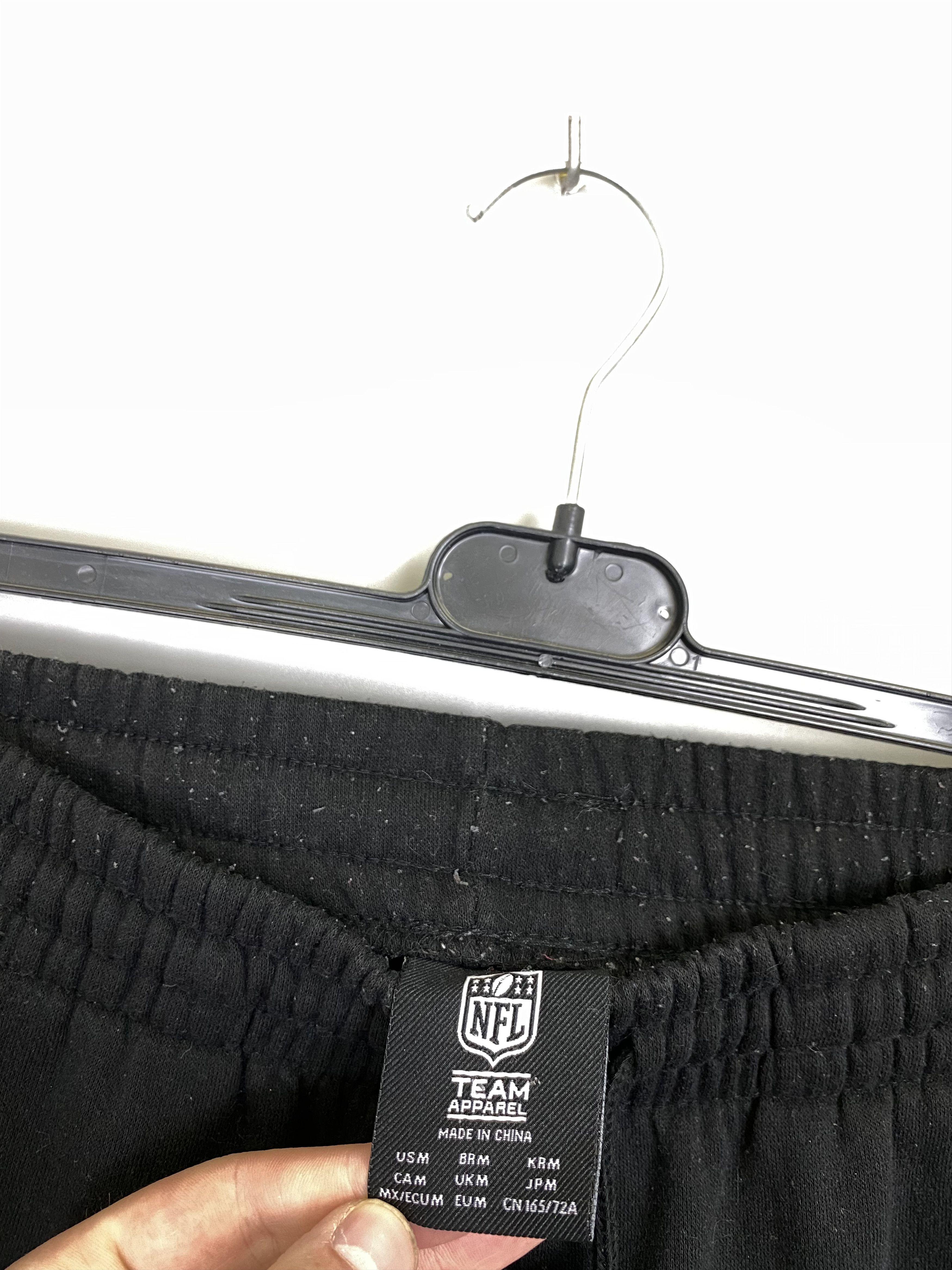 NFL Oakland Raiders NFL Taped Track Sports Black Pant Size M Size US 32 / EU 48 - 6 Thumbnail