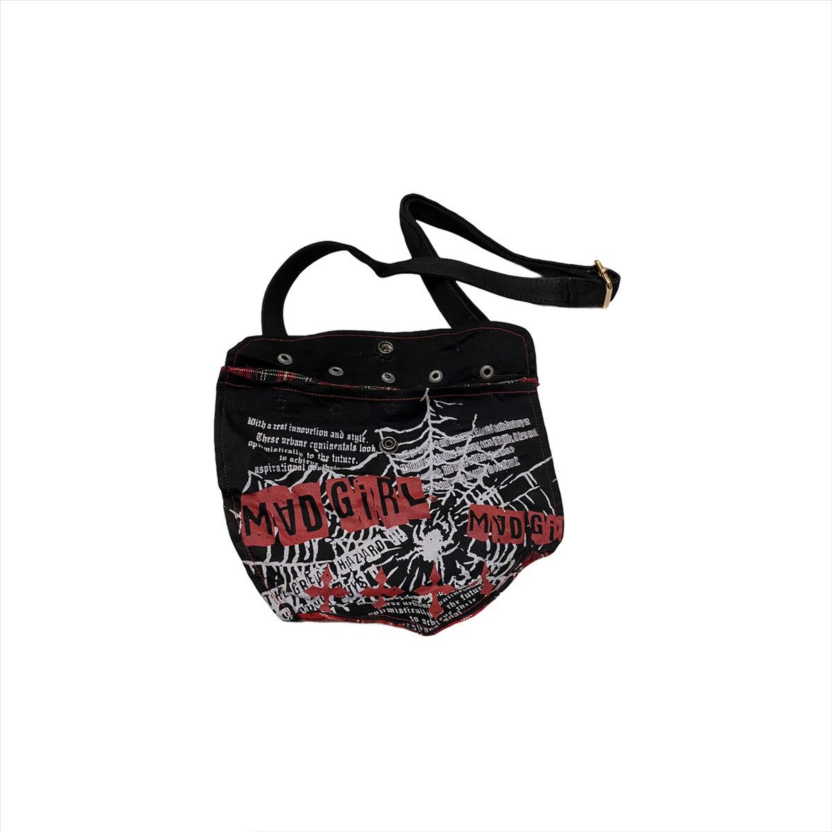 Seditionaries MAD GIRL PUNK RING STUDDED SLING BAG Size ONE SIZE - 3 Thumbnail