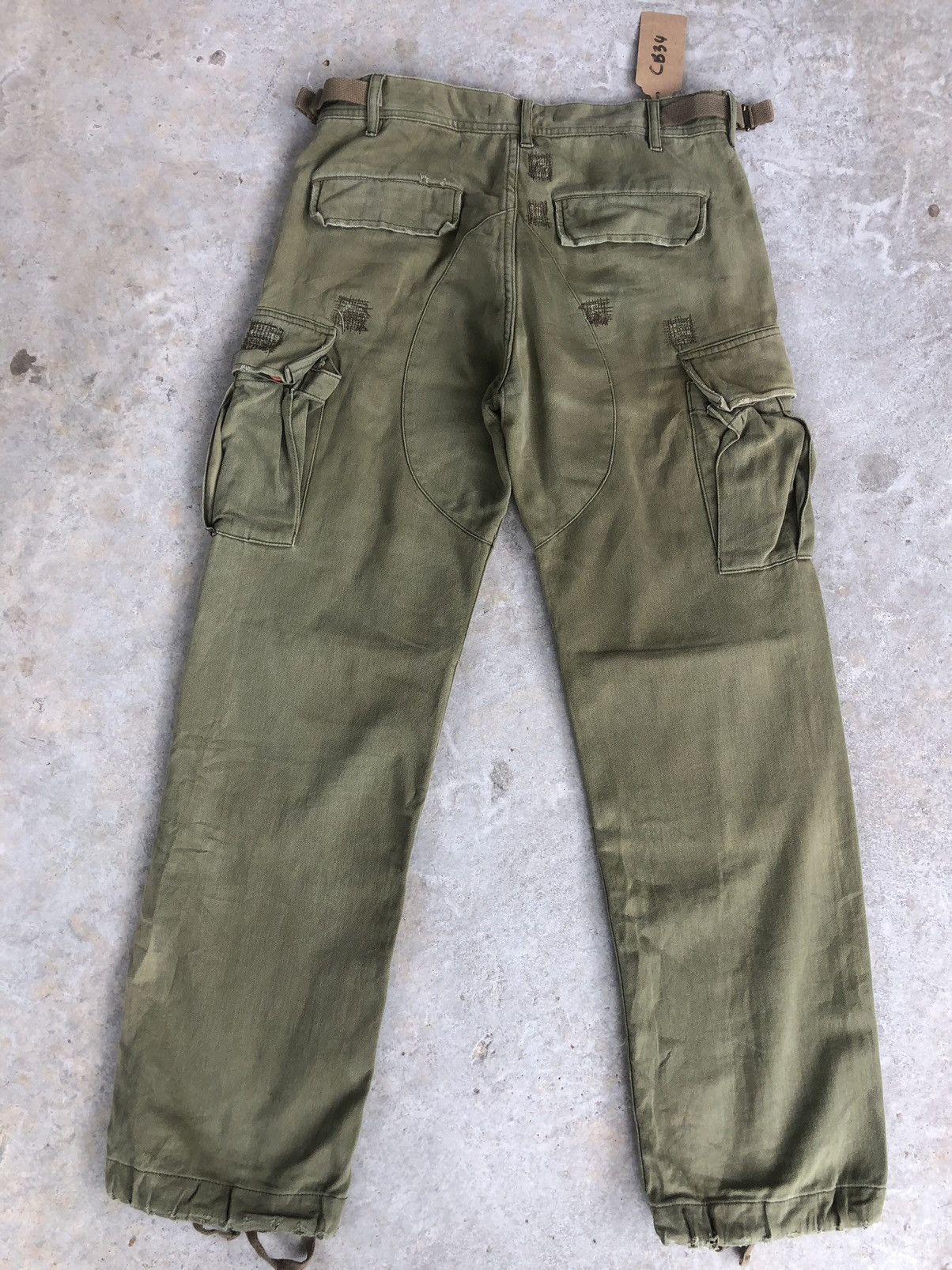 Japanese Brand Tout a coup cargo pants tactical multipocket bondage Size US 30 / EU 46 - 2 Thumbnail