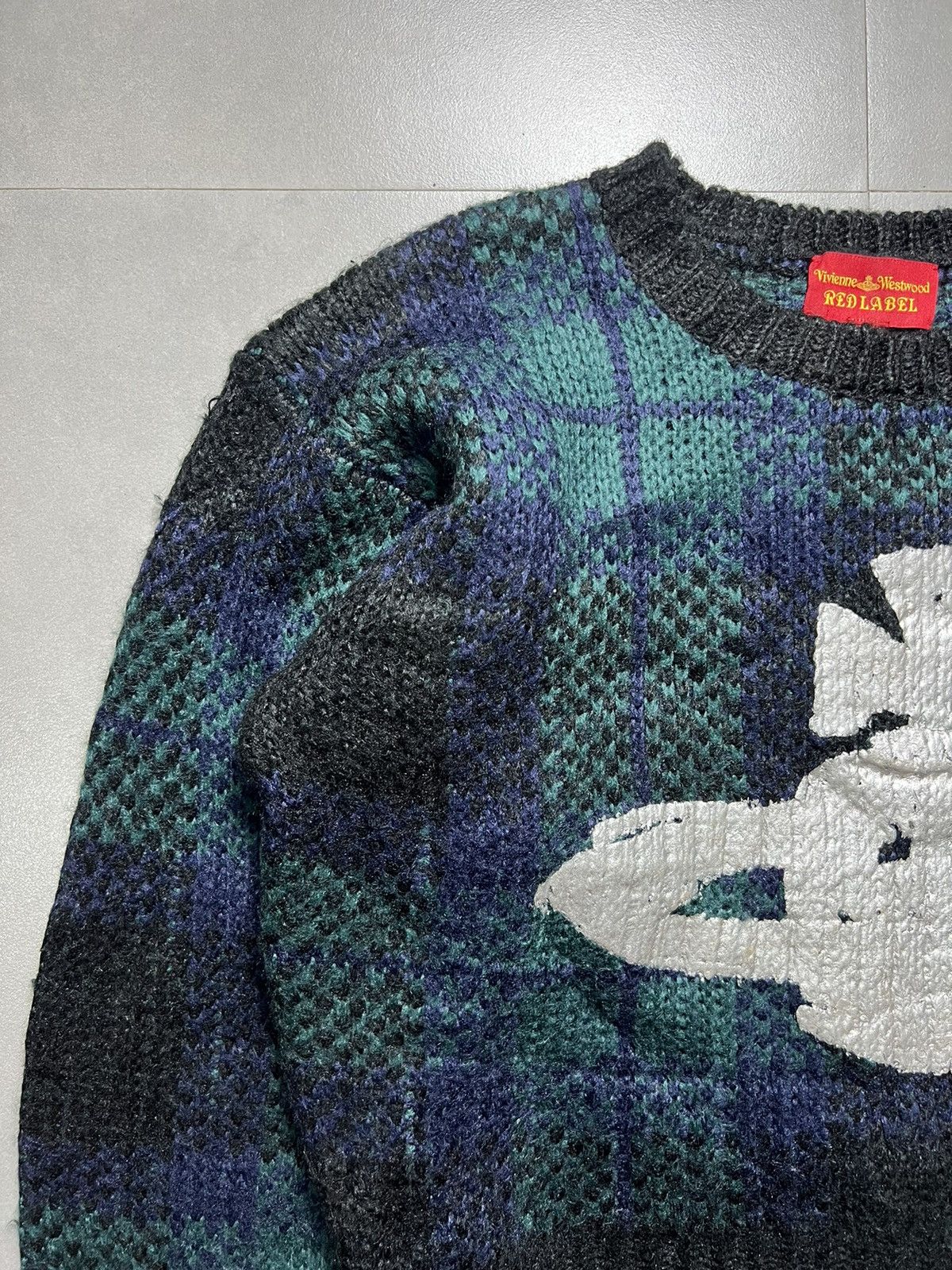 Vivienne Westwood Vivienne Westwood - Knitted Cropped Crewneck Size XXS / US 00 / IT 34 - 2 Thumbnail