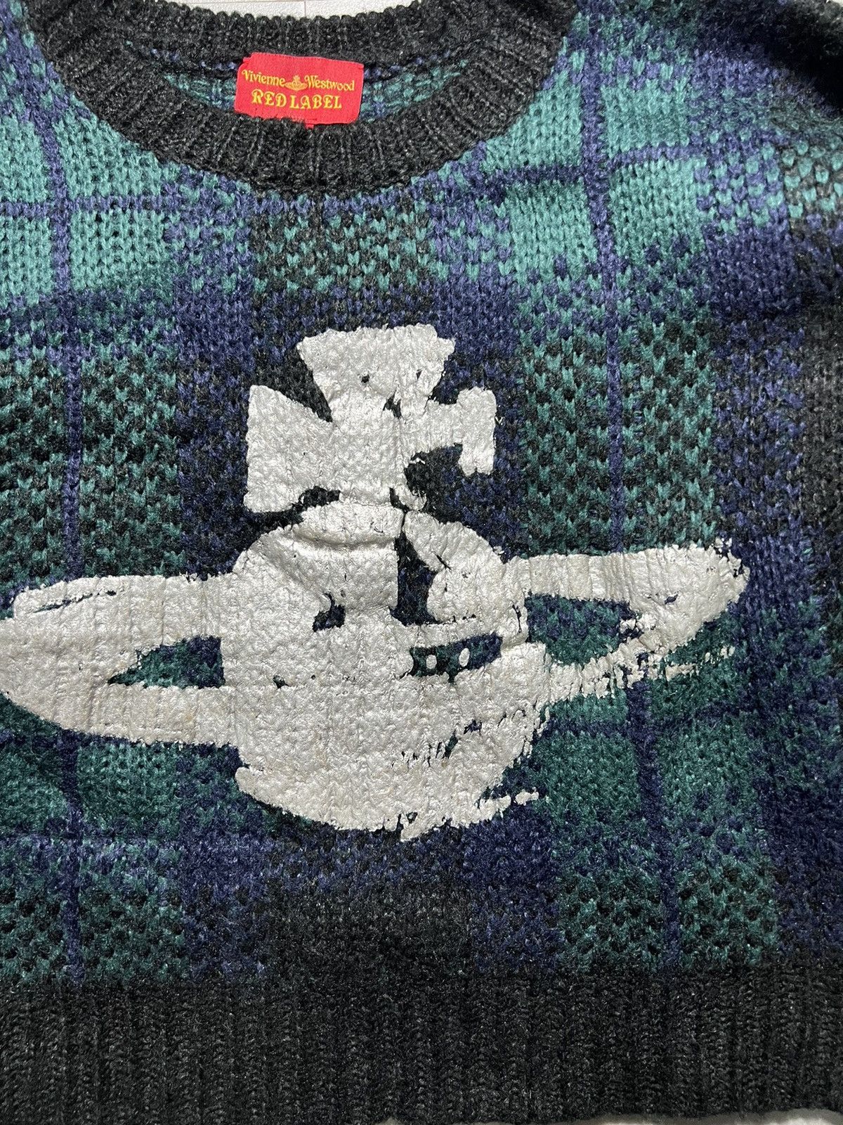 Vivienne Westwood Vivienne Westwood - Knitted Cropped Crewneck Size XXS / US 00 / IT 34 - 3 Thumbnail