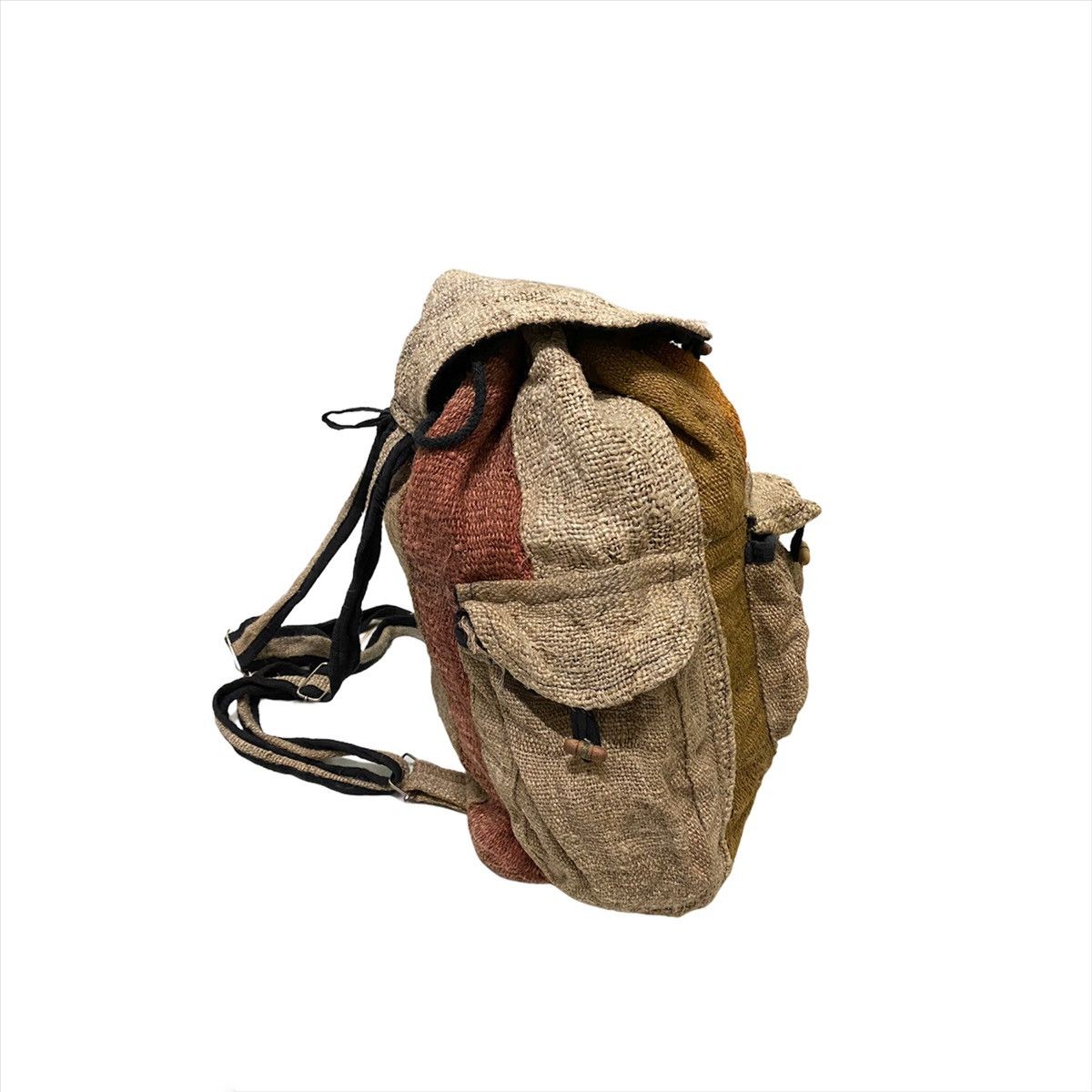 Vintage SUPER RARE TRASHED PATCHWORK OF SACKS BAG PACK Size ONE SIZE - 4 Thumbnail