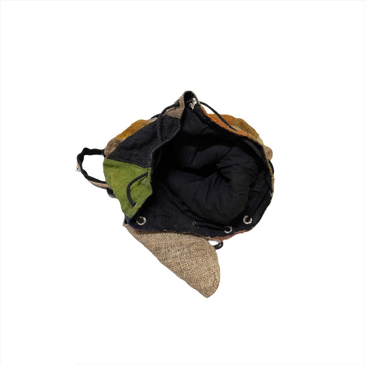 Vintage SUPER RARE TRASHED PATCHWORK OF SACKS BAG PACK Size ONE SIZE - 6 Thumbnail