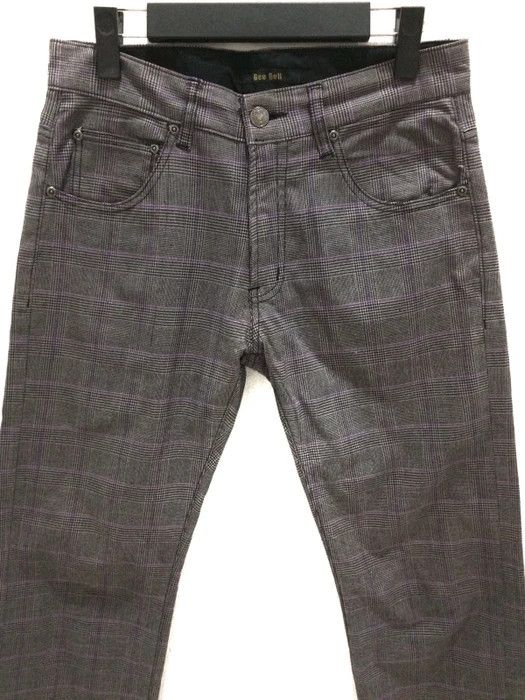 Japanese Brand Japanese Brand BEE BELL Plaid Tartan Trousers Casual Pant Size US 29 - 2 Thumbnail