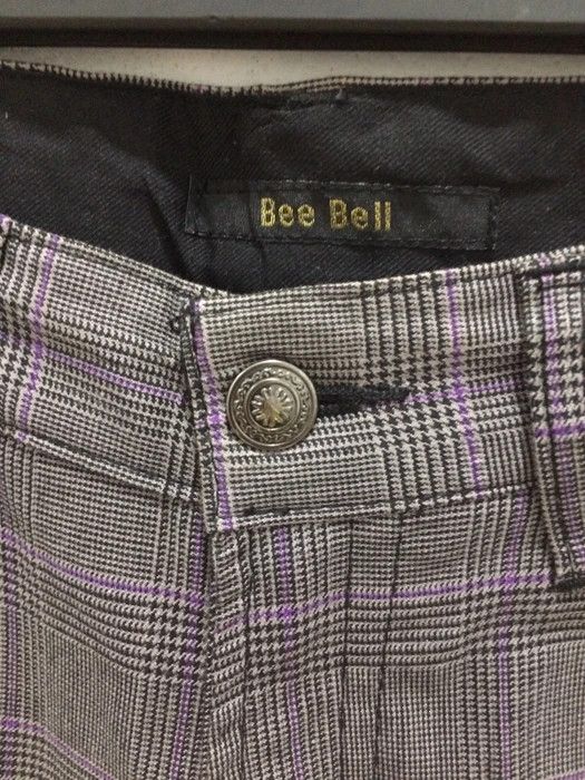 Japanese Brand Japanese Brand BEE BELL Plaid Tartan Trousers Casual Pant Size US 29 - 4 Thumbnail