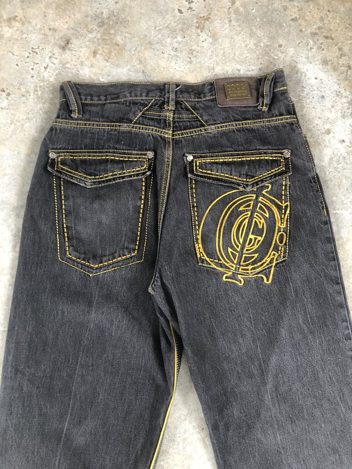 Coogi Coogi Embroidered Jeans Baggy Jeans Hip Hop Distressed Jeans Size US 35 - 8 Thumbnail