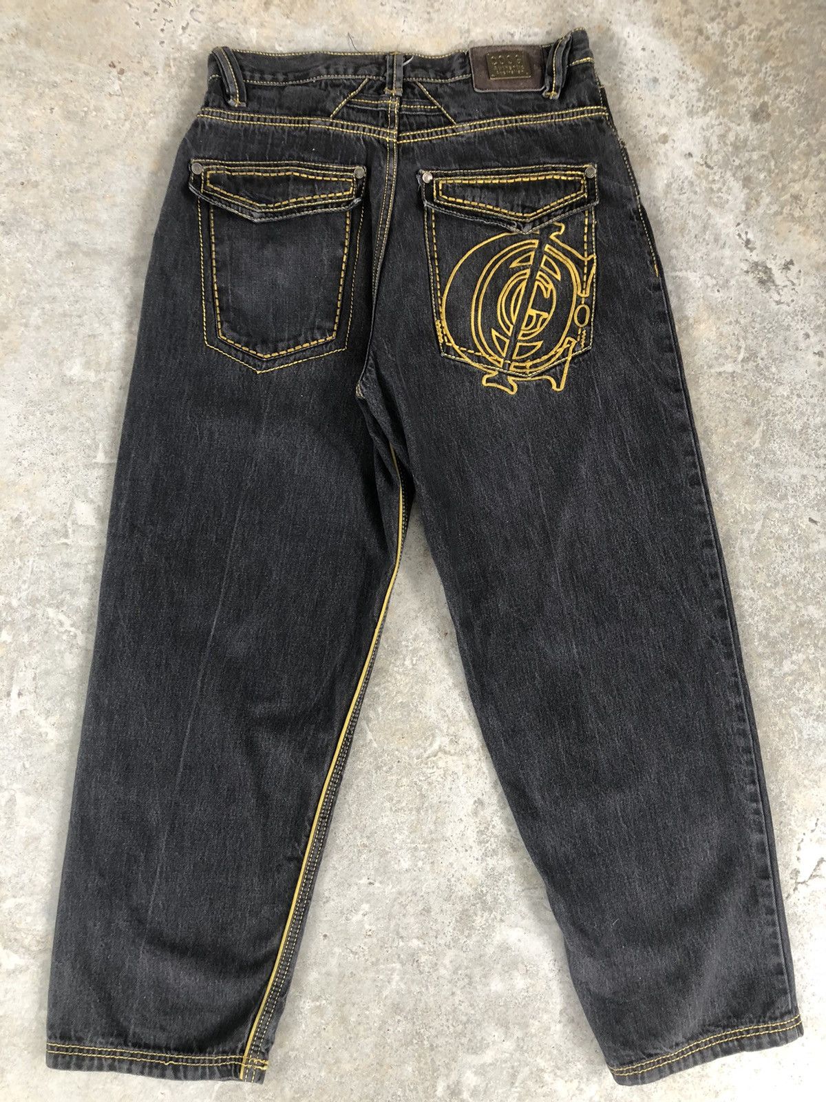 Coogi Coogi Embroidered Jeans Baggy Jeans Hip Hop Distressed Jeans Size US 35 - 1 Thumbnail