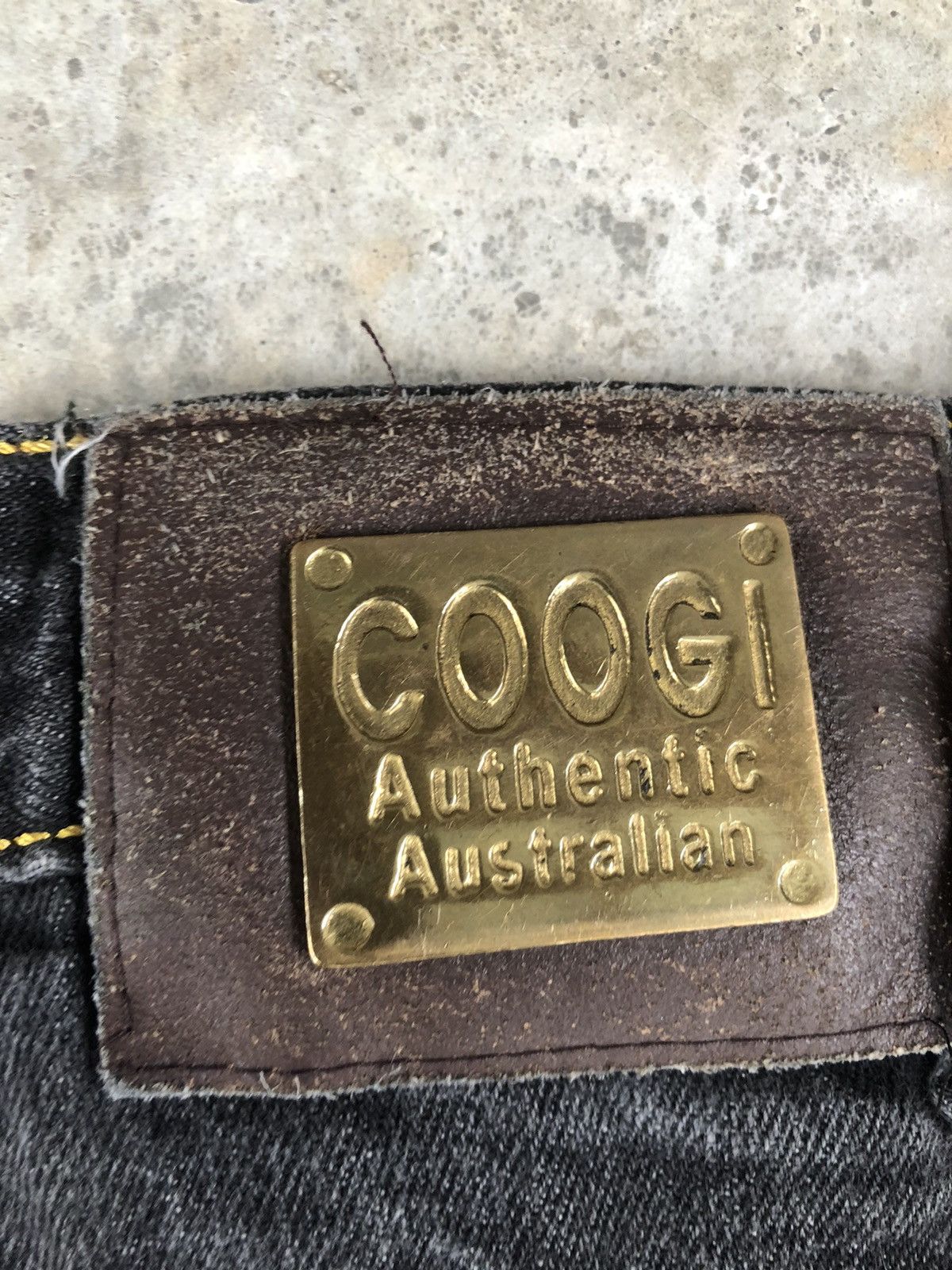 Coogi Coogi Embroidered Jeans Baggy Jeans Hip Hop Distressed Jeans Size US 35 - 15 Thumbnail