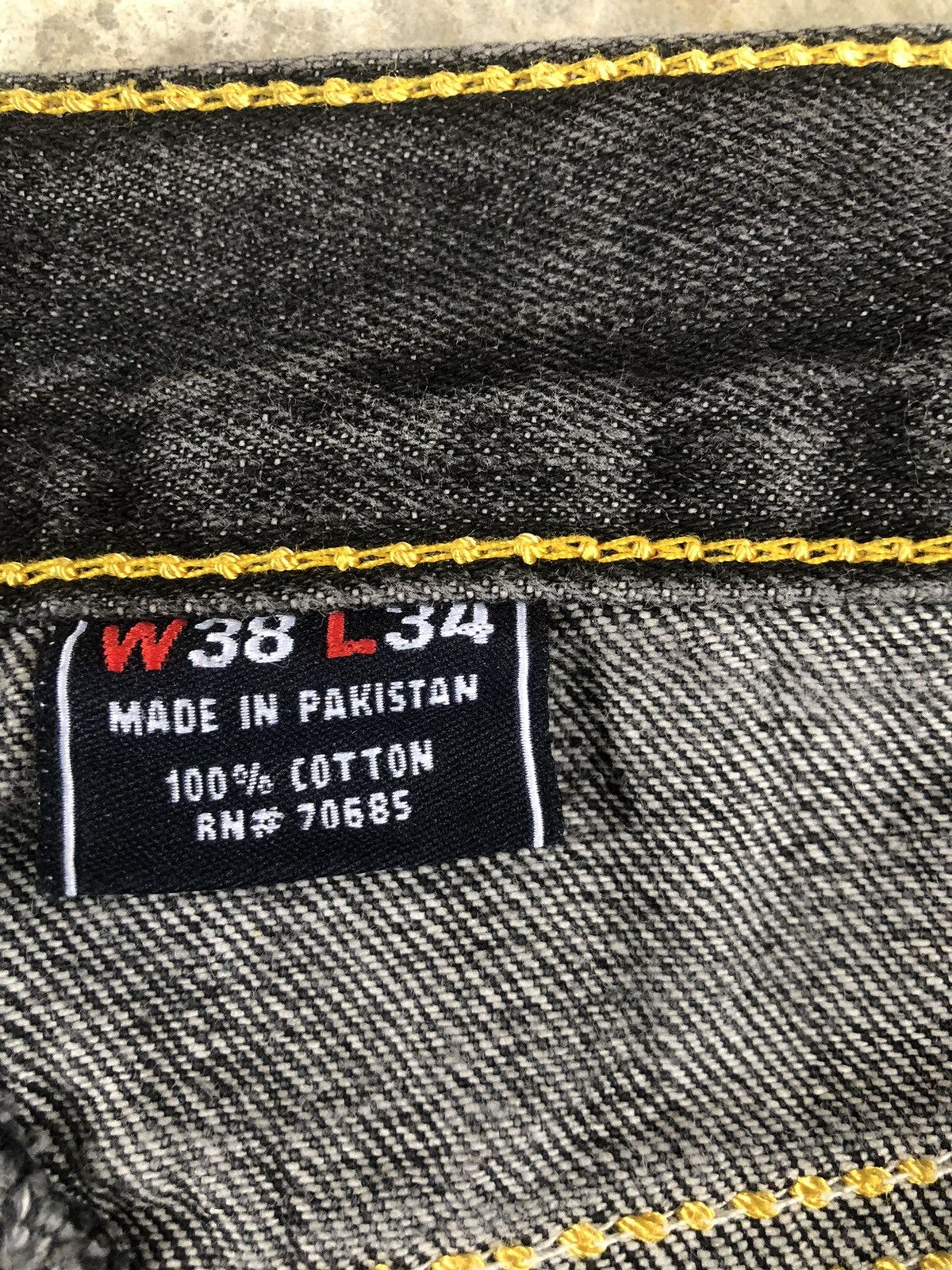 Coogi Coogi Embroidered Jeans Baggy Jeans Hip Hop Distressed Jeans Size US 35 - 18 Thumbnail