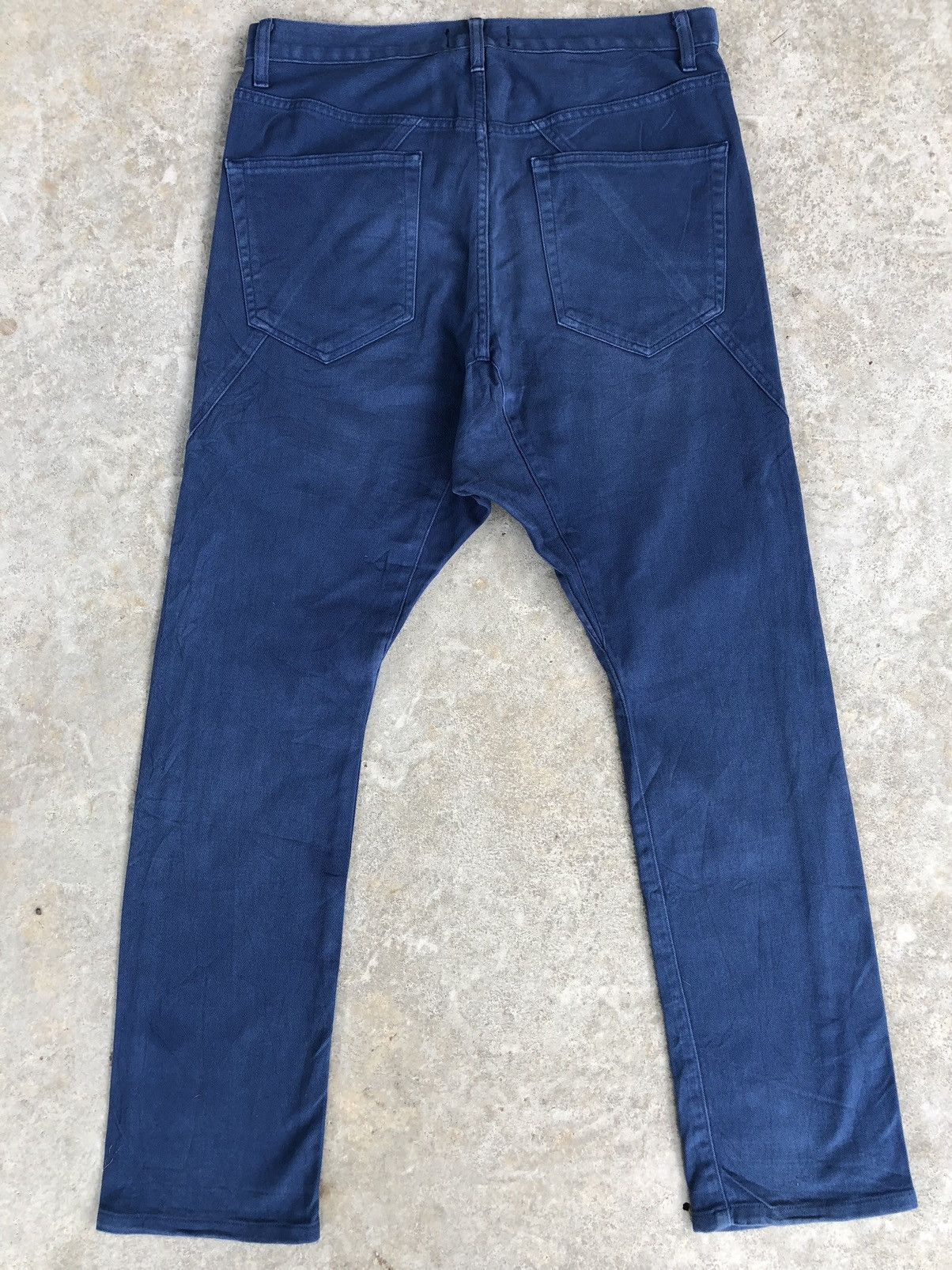 Issey Miyake CABANE de ZUCCA Distressed Jeans Issey Miyake Size US 34 / EU 50 - 2 Thumbnail