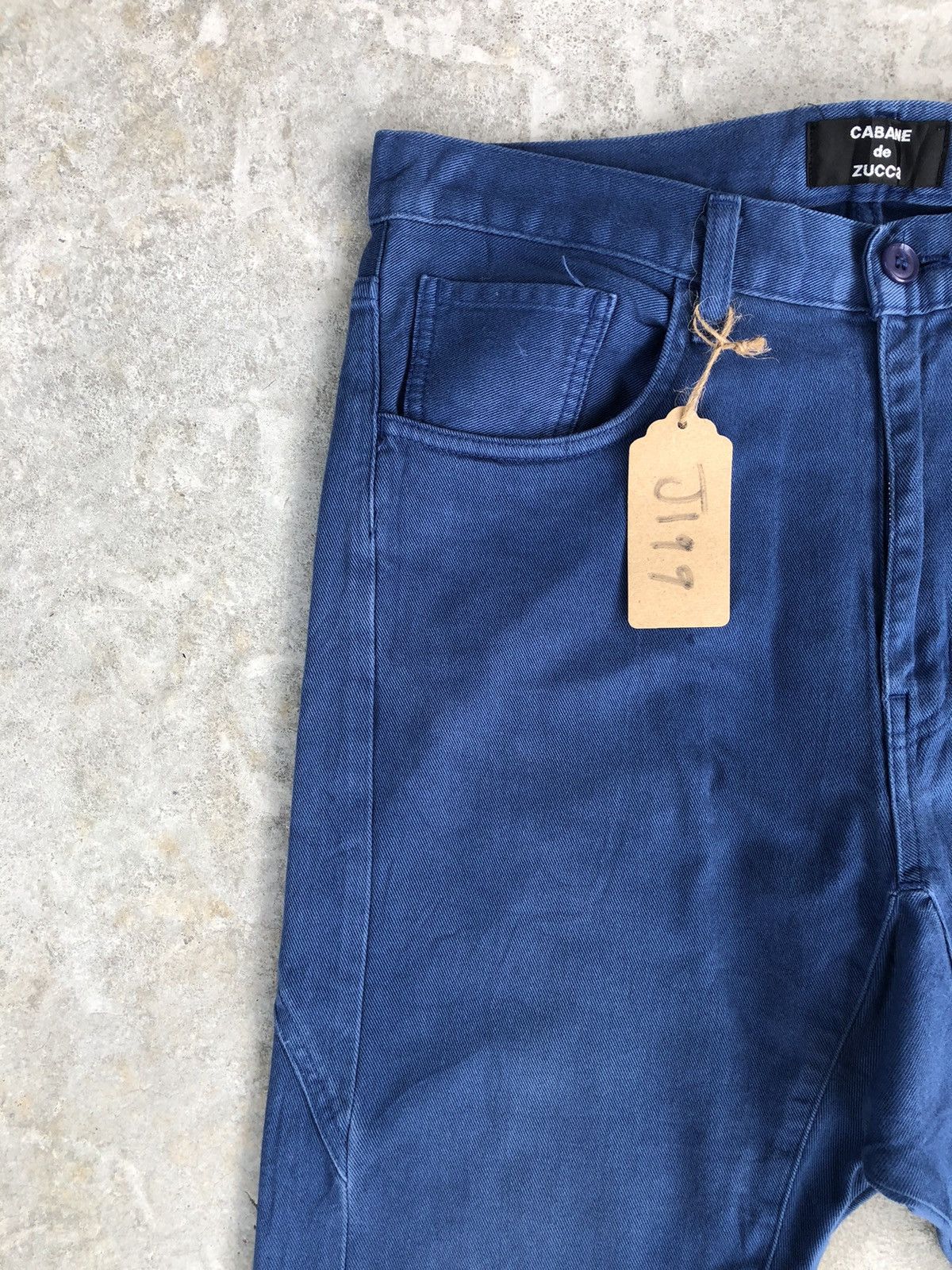 Issey Miyake CABANE de ZUCCA Distressed Jeans Issey Miyake Size US 34 / EU 50 - 4 Thumbnail