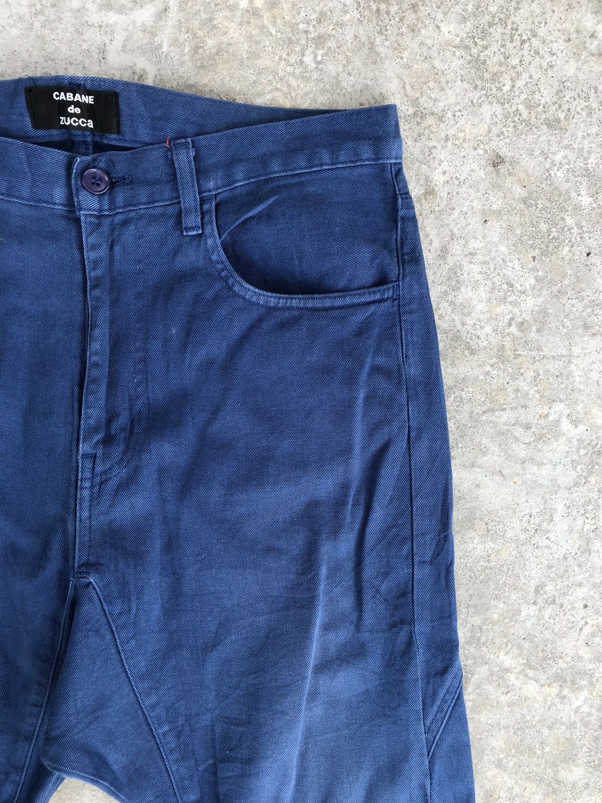 Issey Miyake CABANE de ZUCCA Distressed Jeans Issey Miyake Size US 34 / EU 50 - 5 Thumbnail