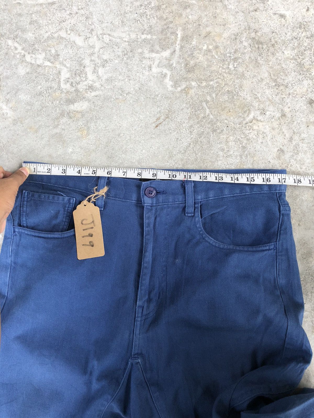 Issey Miyake CABANE de ZUCCA Distressed Jeans Issey Miyake Size US 34 / EU 50 - 16 Thumbnail