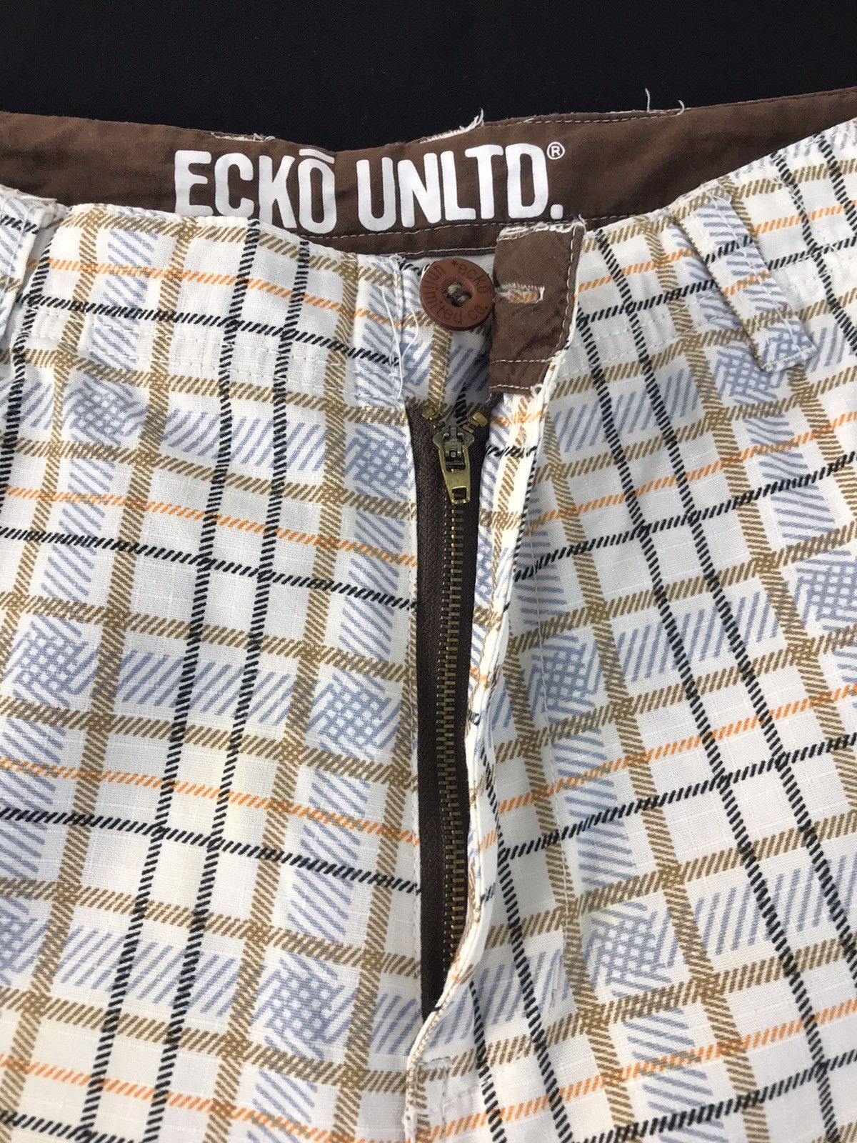 Ecko Unltd. Vintage Short Pants Ecko UnLtd Design Striped Design Size US 30 / EU 46 - 8 Thumbnail