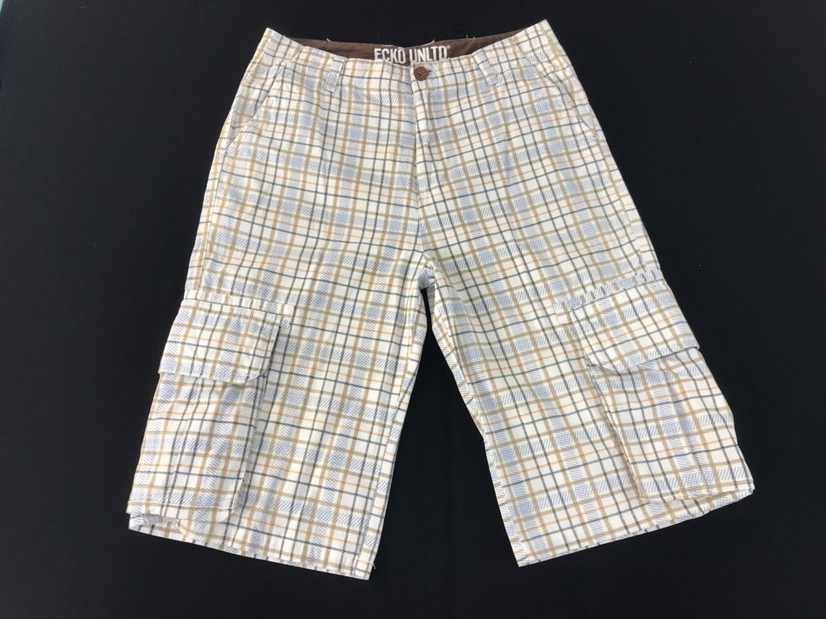 Ecko Unltd. Vintage Short Pants Ecko UnLtd Design Striped Design | Grailed