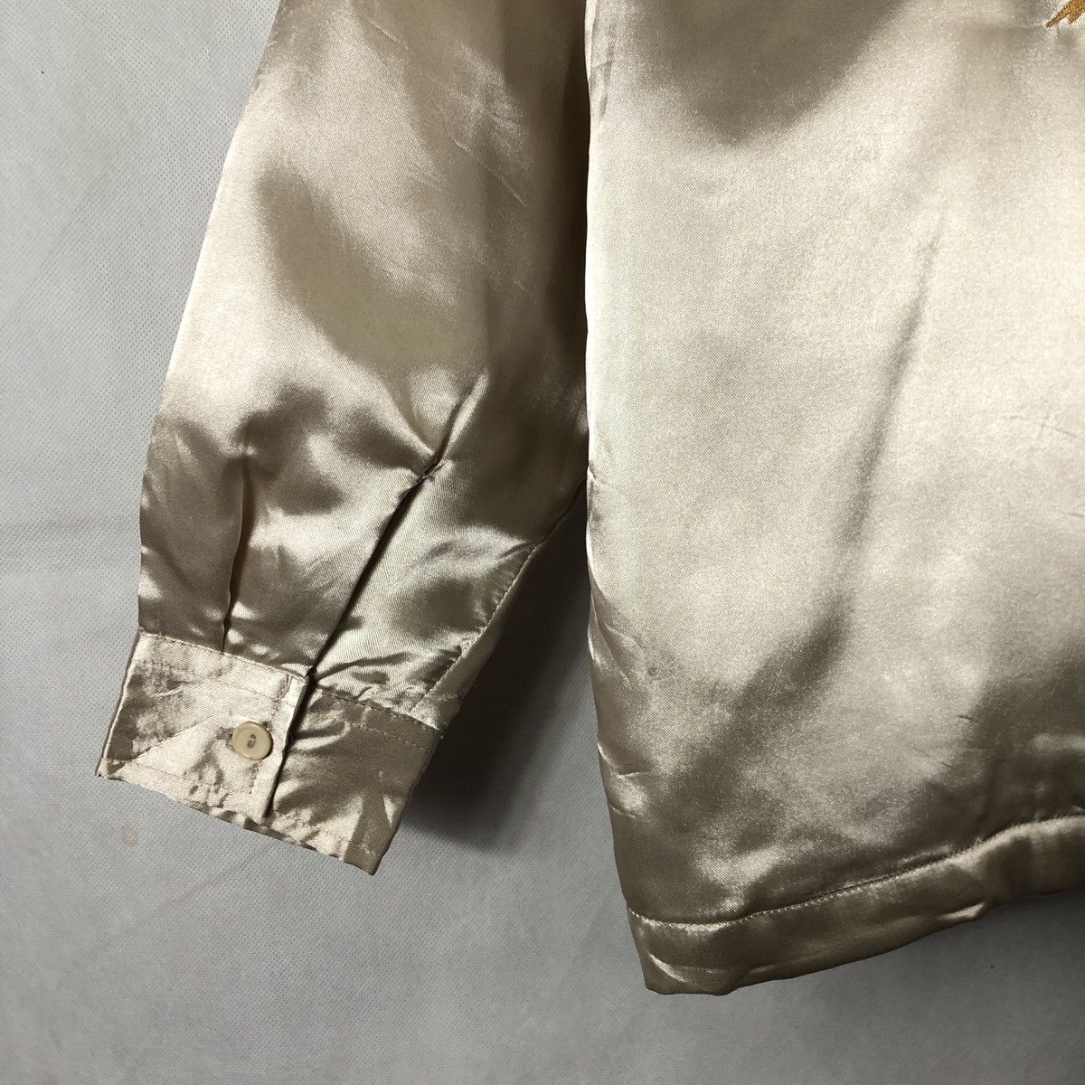 Japanese Brand × Vintage Rare! 50s Style Okinawa Sukajan Souvenir Satin Jacket Size US L / EU 52-54 / 3 - 11 Thumbnail