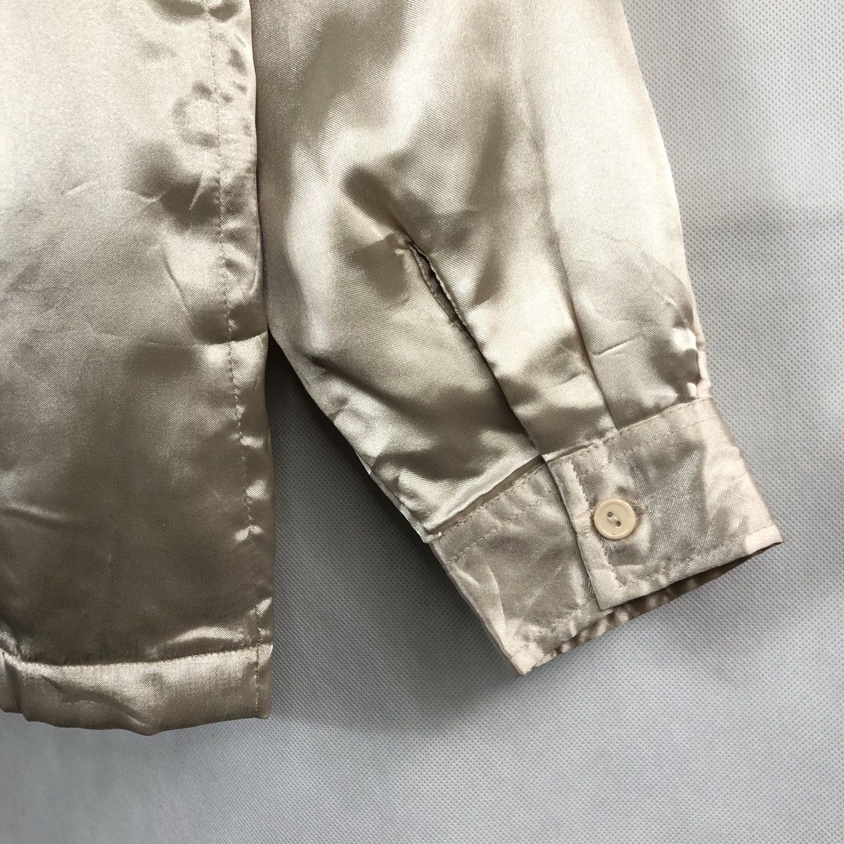 Japanese Brand × Vintage Rare! 50s Style Okinawa Sukajan Souvenir Satin Jacket Size US L / EU 52-54 / 3 - 10 Thumbnail