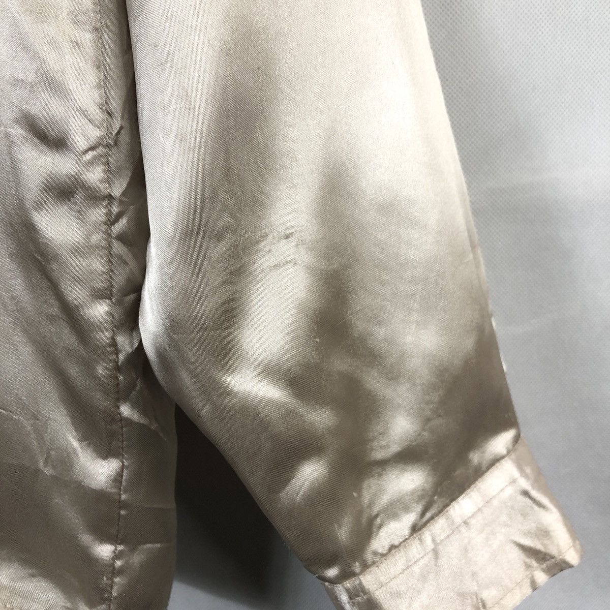 Japanese Brand × Vintage Rare! 50s Style Okinawa Sukajan Souvenir Satin Jacket Size US L / EU 52-54 / 3 - 7 Thumbnail