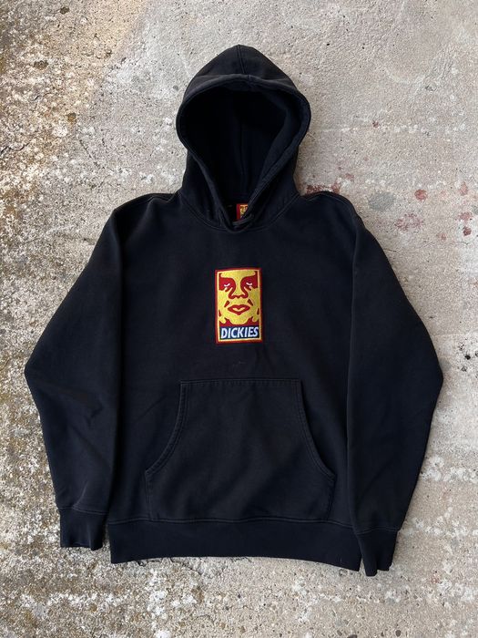 Obey Dickies x Obey Hoodie streetwear vintage rare Grailed