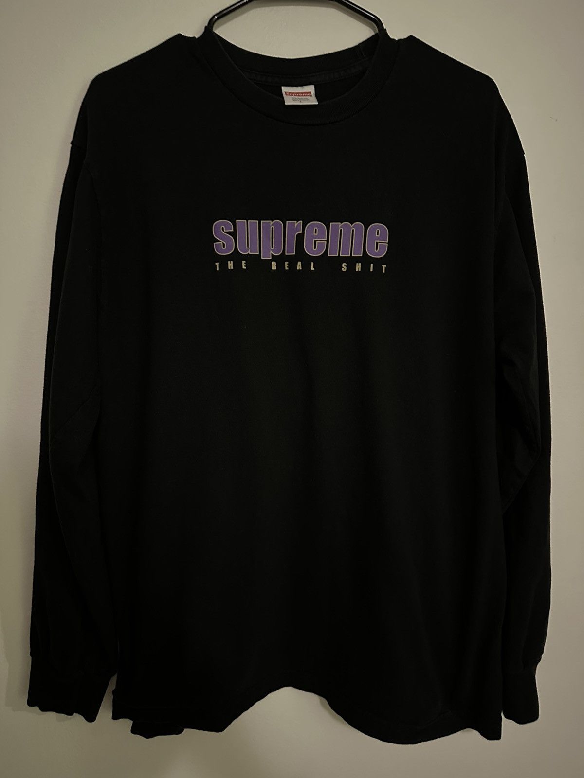 Supreme Supreme The Real Shit Long Sleeve Tee Size US L / EU 52-54 / 3 - 1 Thumbnail