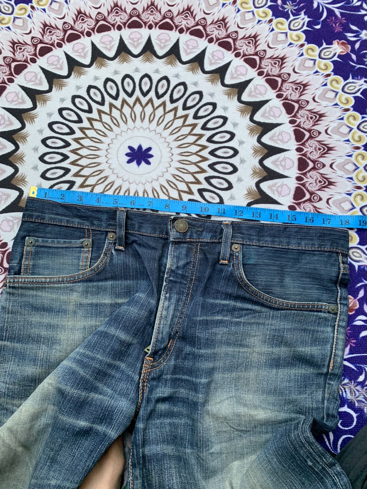 Edwin Edwin 503 Faded & Distresed Denim Size US 36 / EU 52 - 10 Thumbnail
