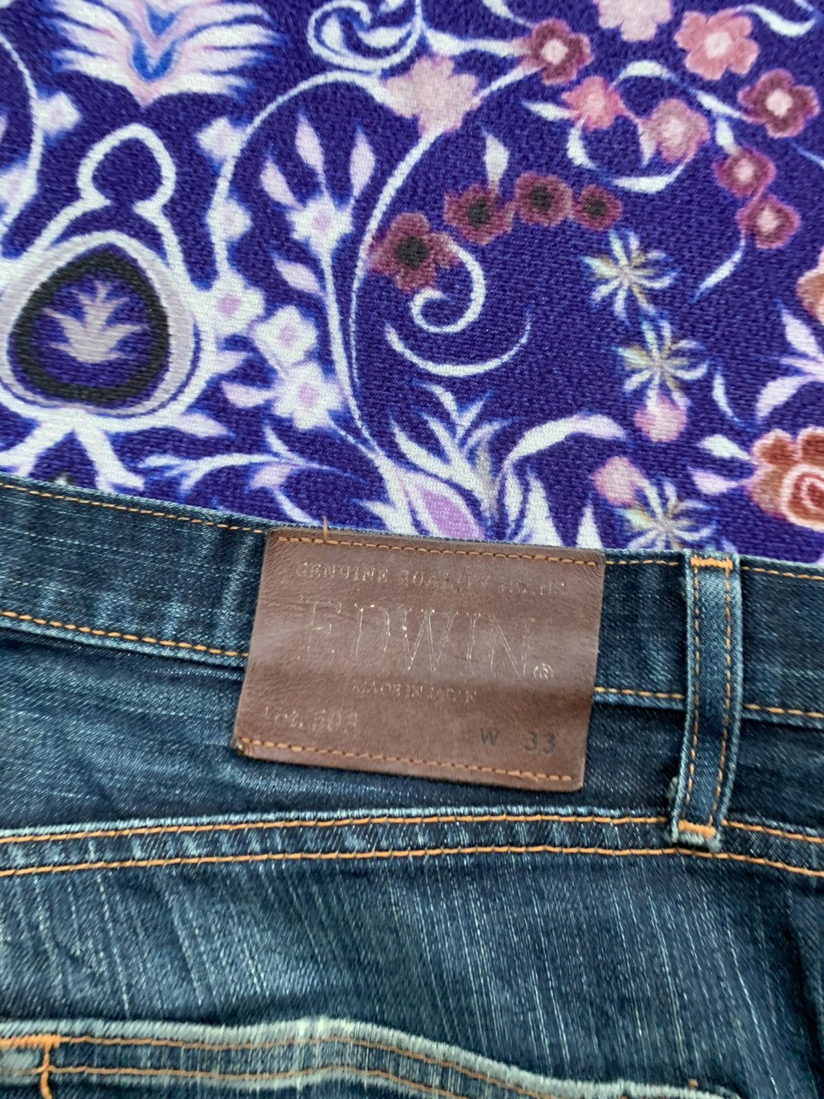 Edwin Edwin 503 Faded & Distresed Denim Size US 36 / EU 52 - 9 Thumbnail