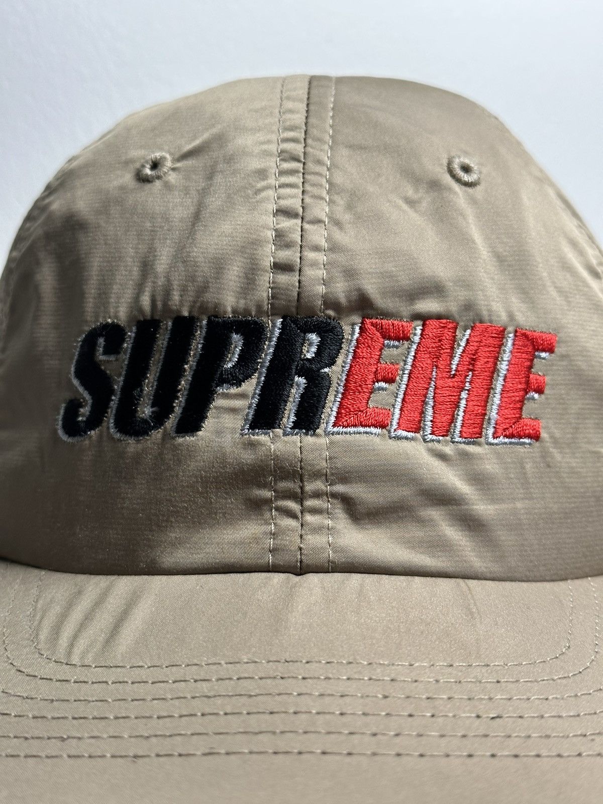 Supreme Supreme 2-Tone Nylon 6-Panel Hat Cap Size ONE SIZE - 2 Thumbnail