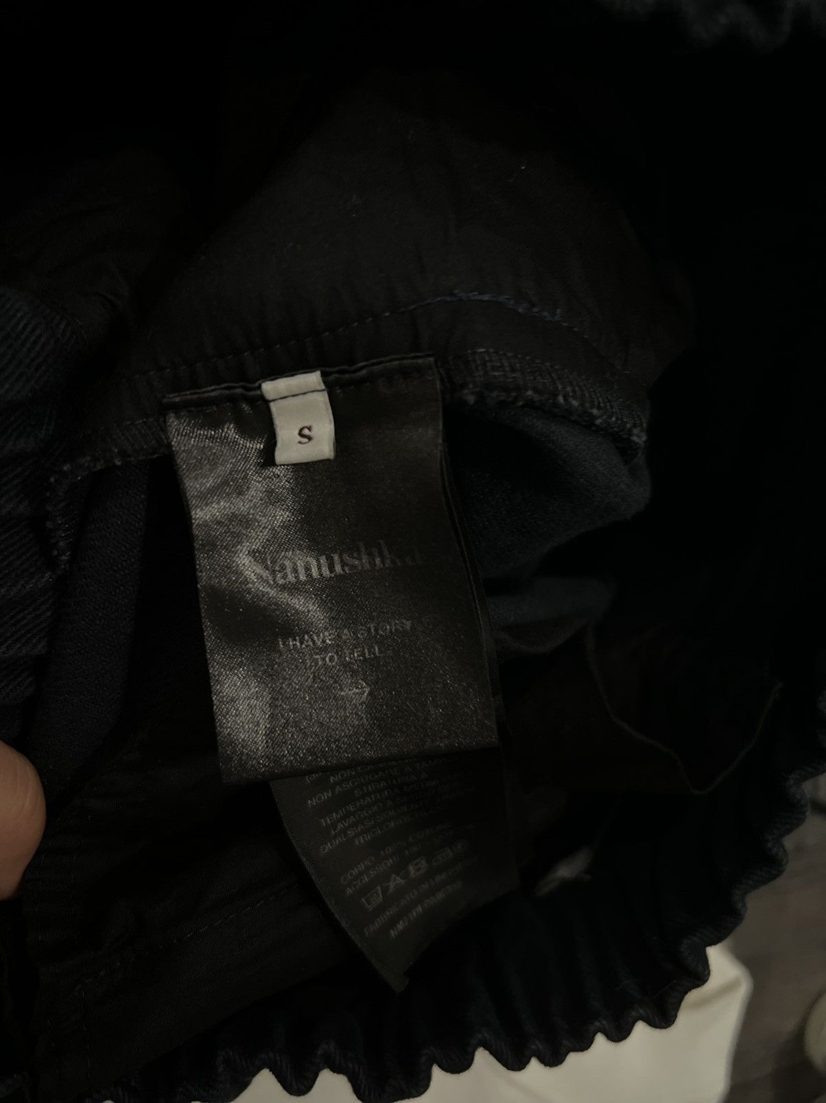 Nanushka Nanushka Navy Gabe Trouser Size US 31 - 8 Thumbnail