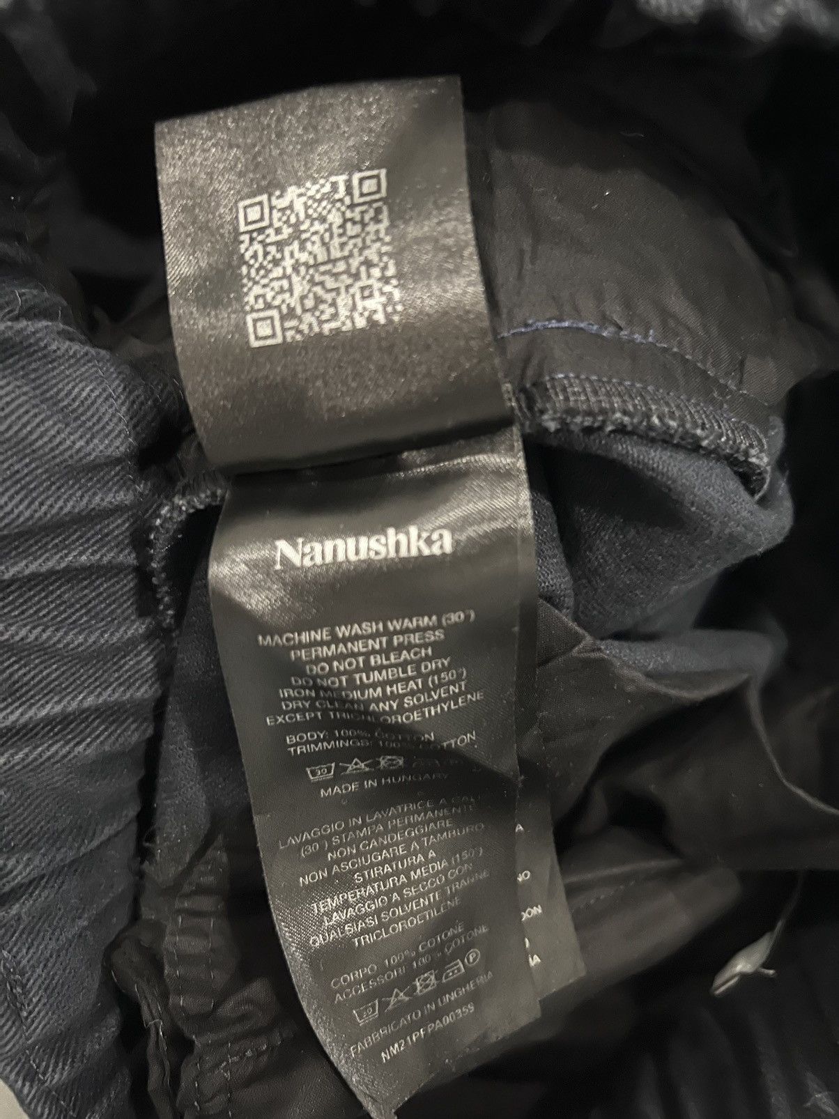 Nanushka Nanushka Navy Gabe Trouser Size US 31 - 9 Thumbnail