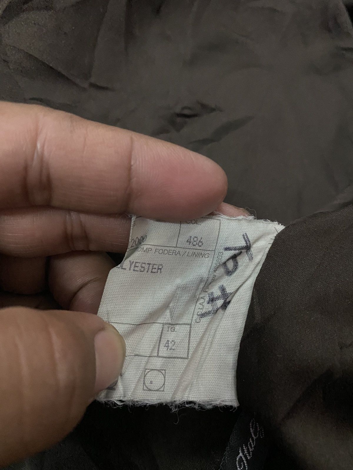 Japanese Brand ACRONIMO VELVET CROSS EDGE PUFFER BUTTON JACKET Size US L / EU 52-54 / 3 - 12 Thumbnail
