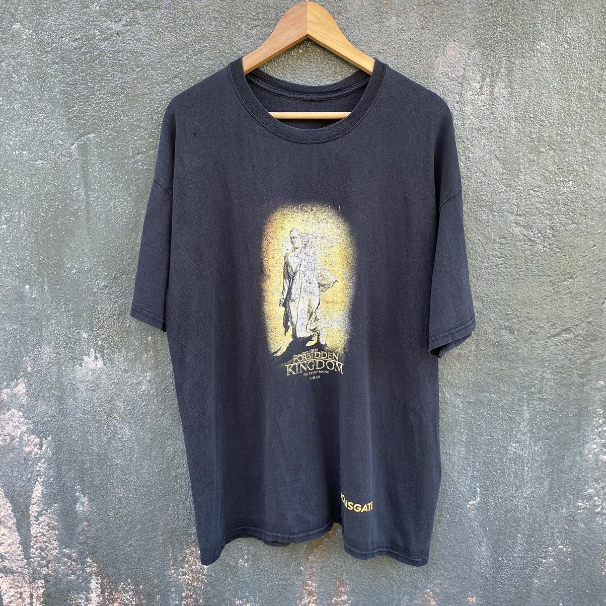 Vintage Thrashed Faded Vintage Jet Li The Forbidden Kingdom Tee Size US XL / EU 56 / 4 - 1 Thumbnail