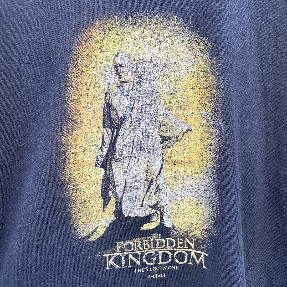 Vintage Thrashed Faded Vintage Jet Li The Forbidden Kingdom Tee Size US XL / EU 56 / 4 - 3 Thumbnail