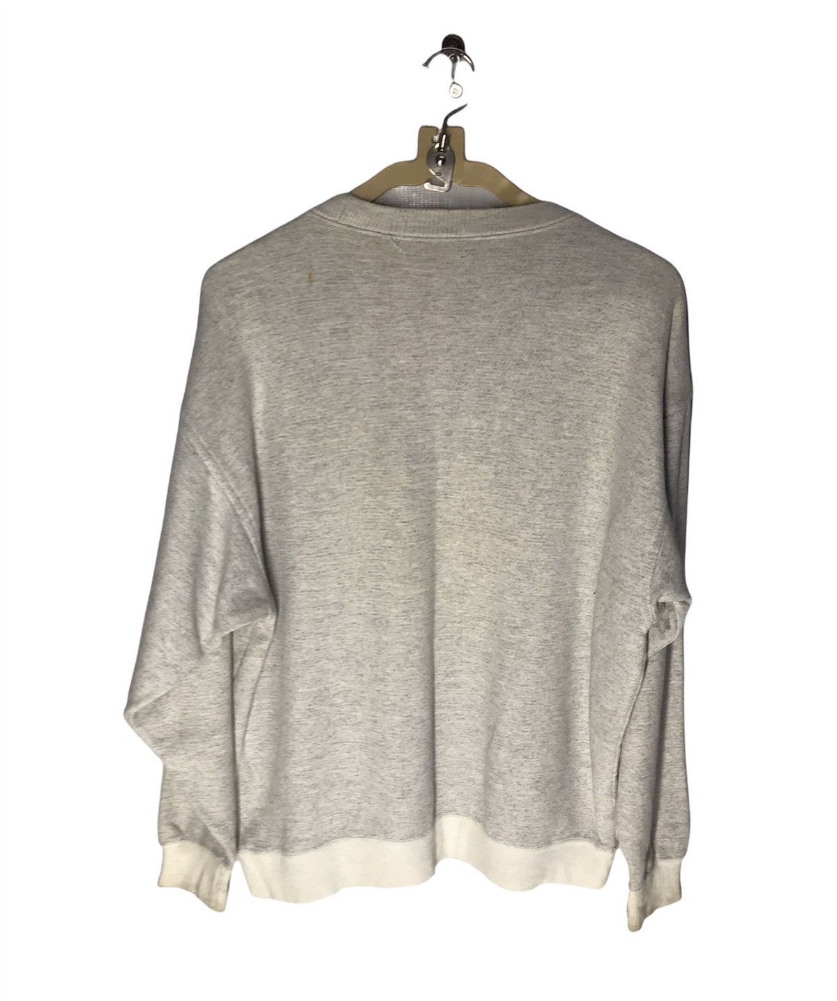 Vintage Vintage American League distressed sweatshirt Size US M / EU 48-50 / 2 - 2 Thumbnail