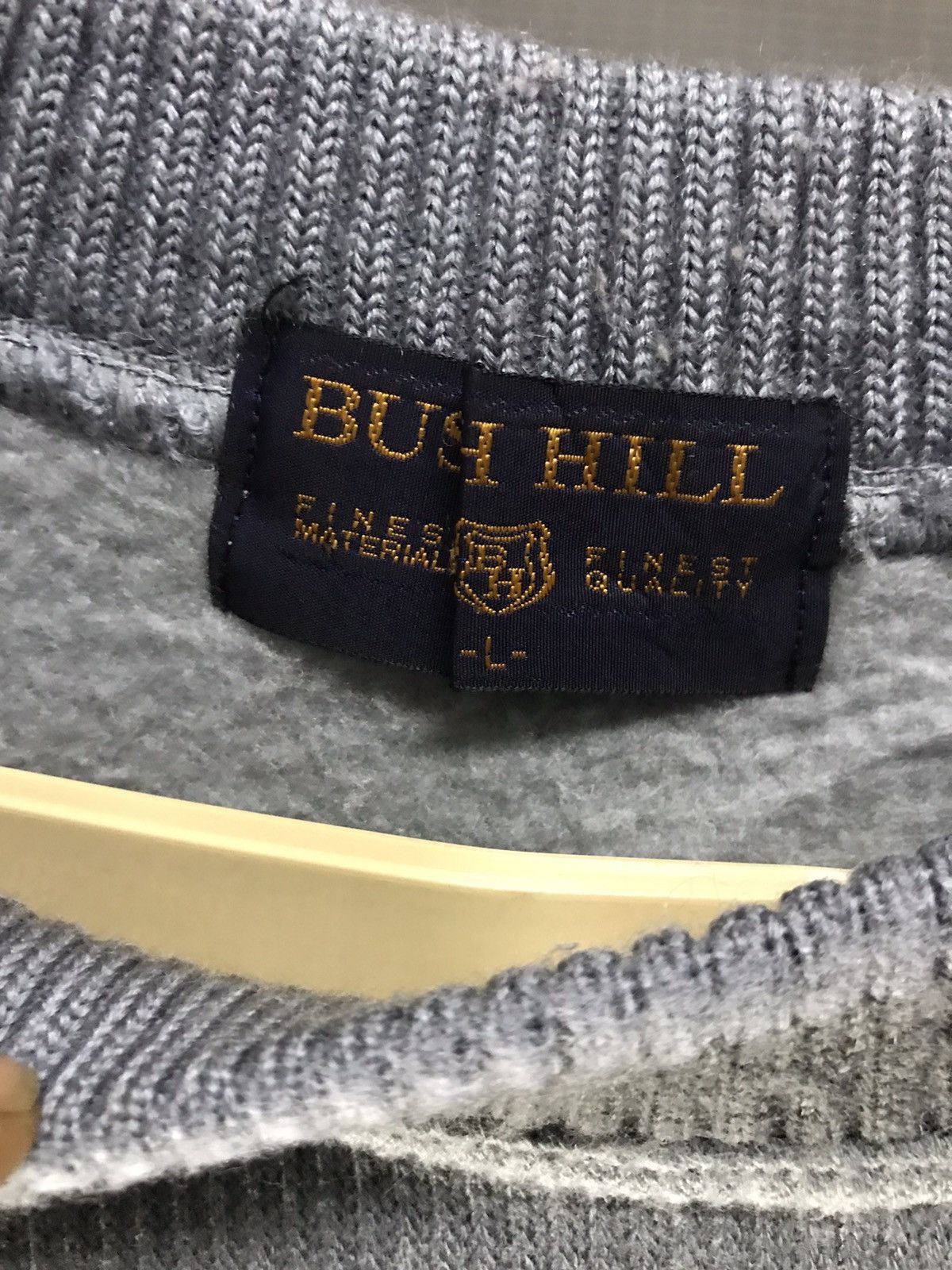 Japanese Brand × Vintage Vintage crewneck sweatshirt by bush hill Size US L / EU 52-54 / 3 - 3 Thumbnail