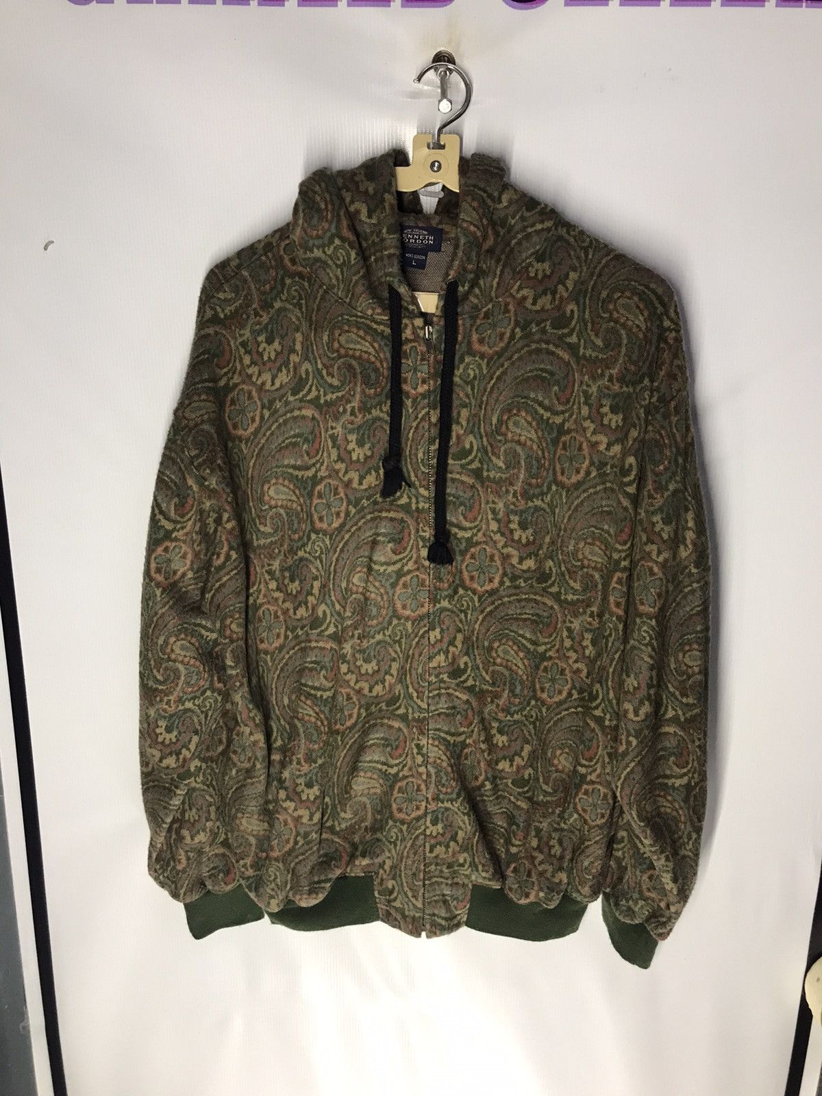 Japanese Brand × Vintage Zipper hoodie by Kenneth gordon Size US M / EU 48-50 / 2 - 6 Thumbnail